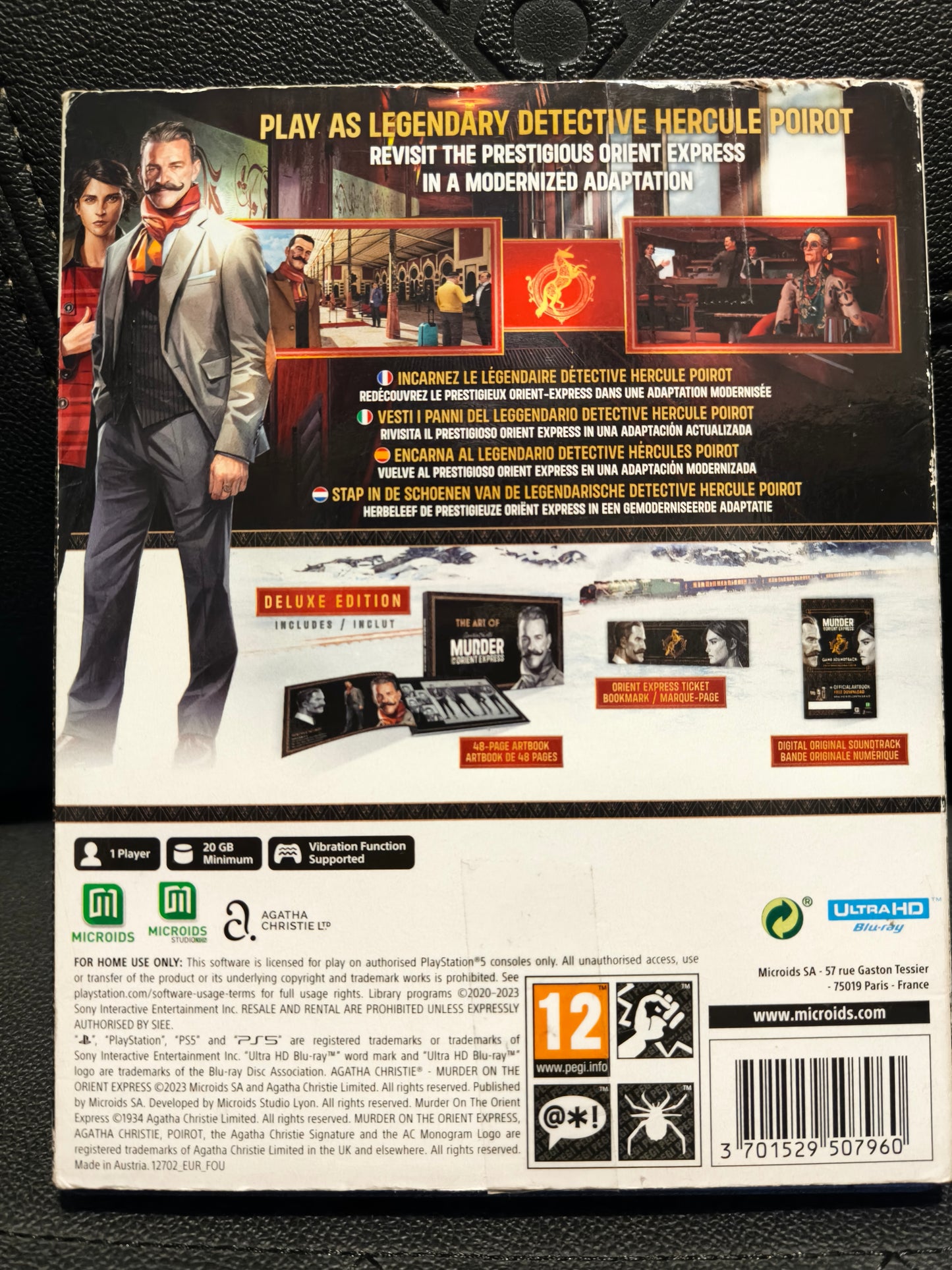 Murder on the orient express Deluxe edition ps5