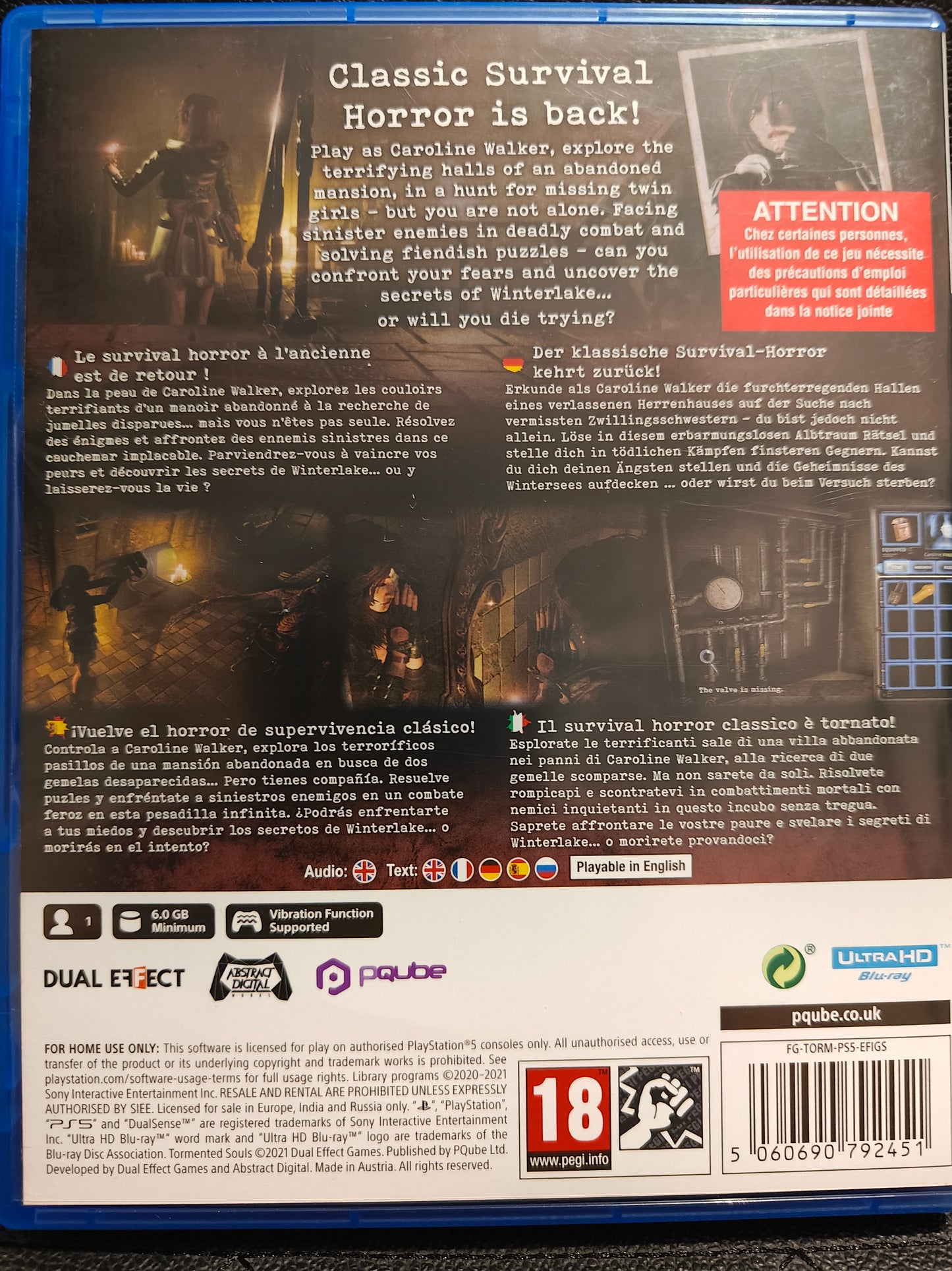 Tormented souls ps5
