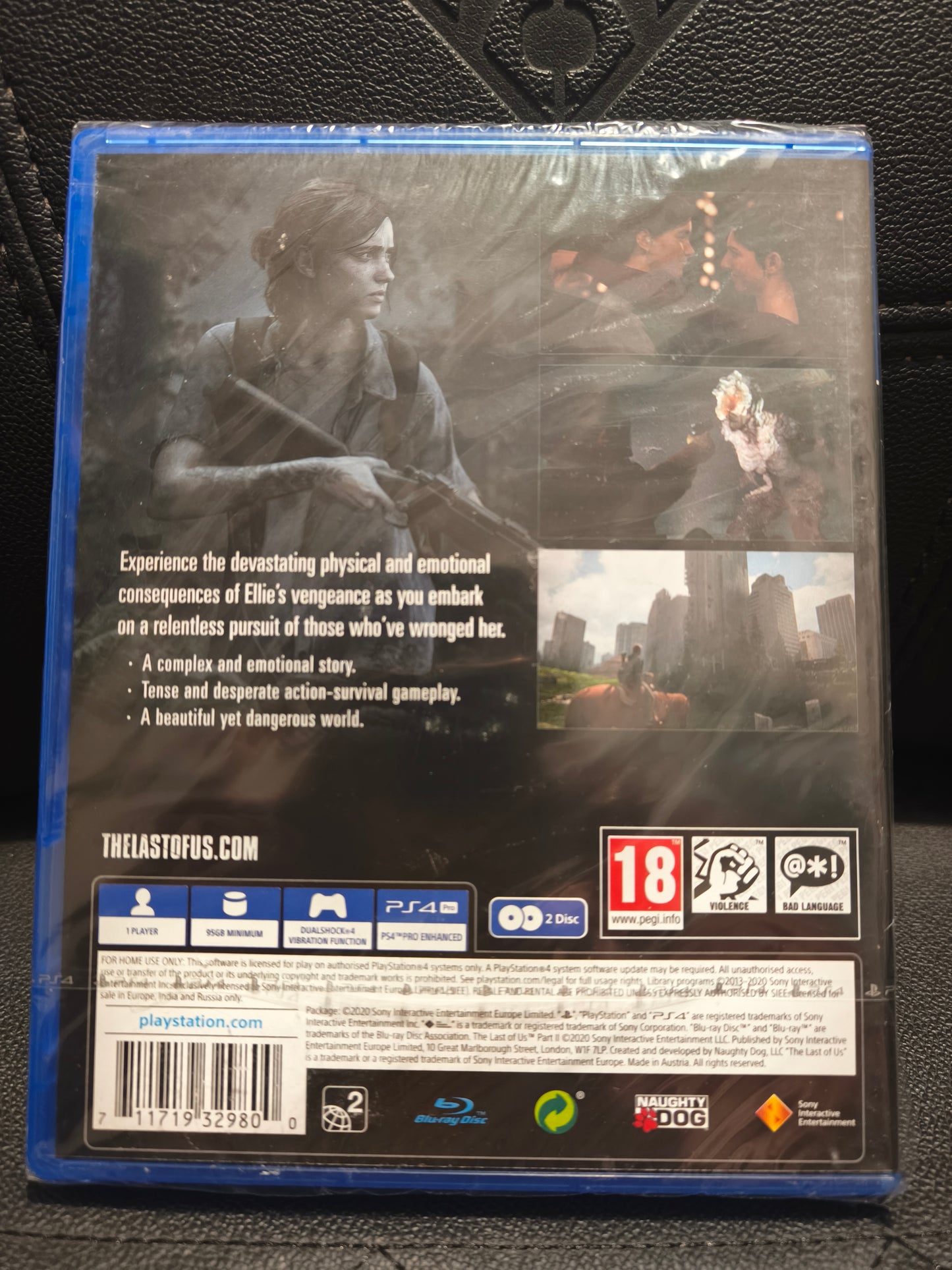 The last of US parte 2 sealed ps4