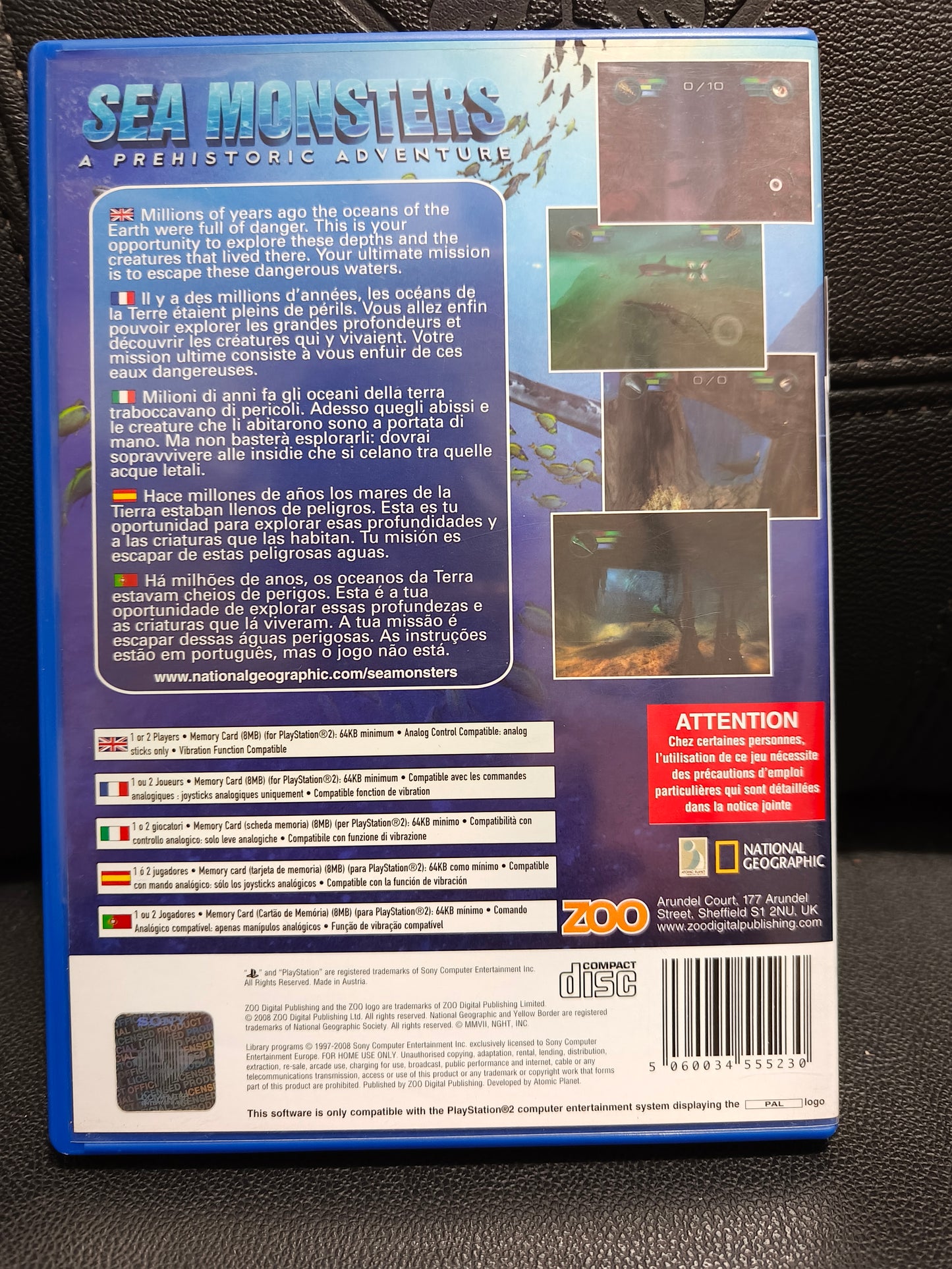 Sea monsters ps2