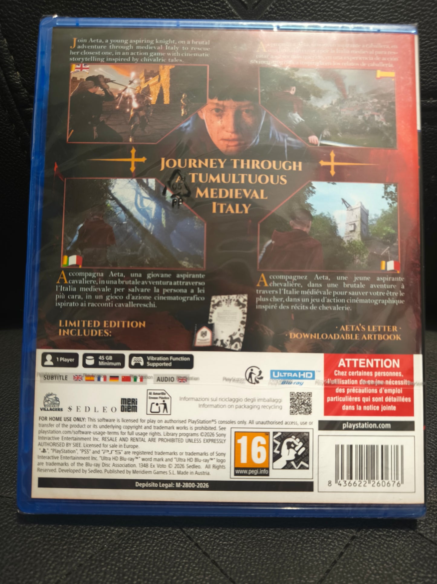 1348 ex voto limited edition ps5 sealed