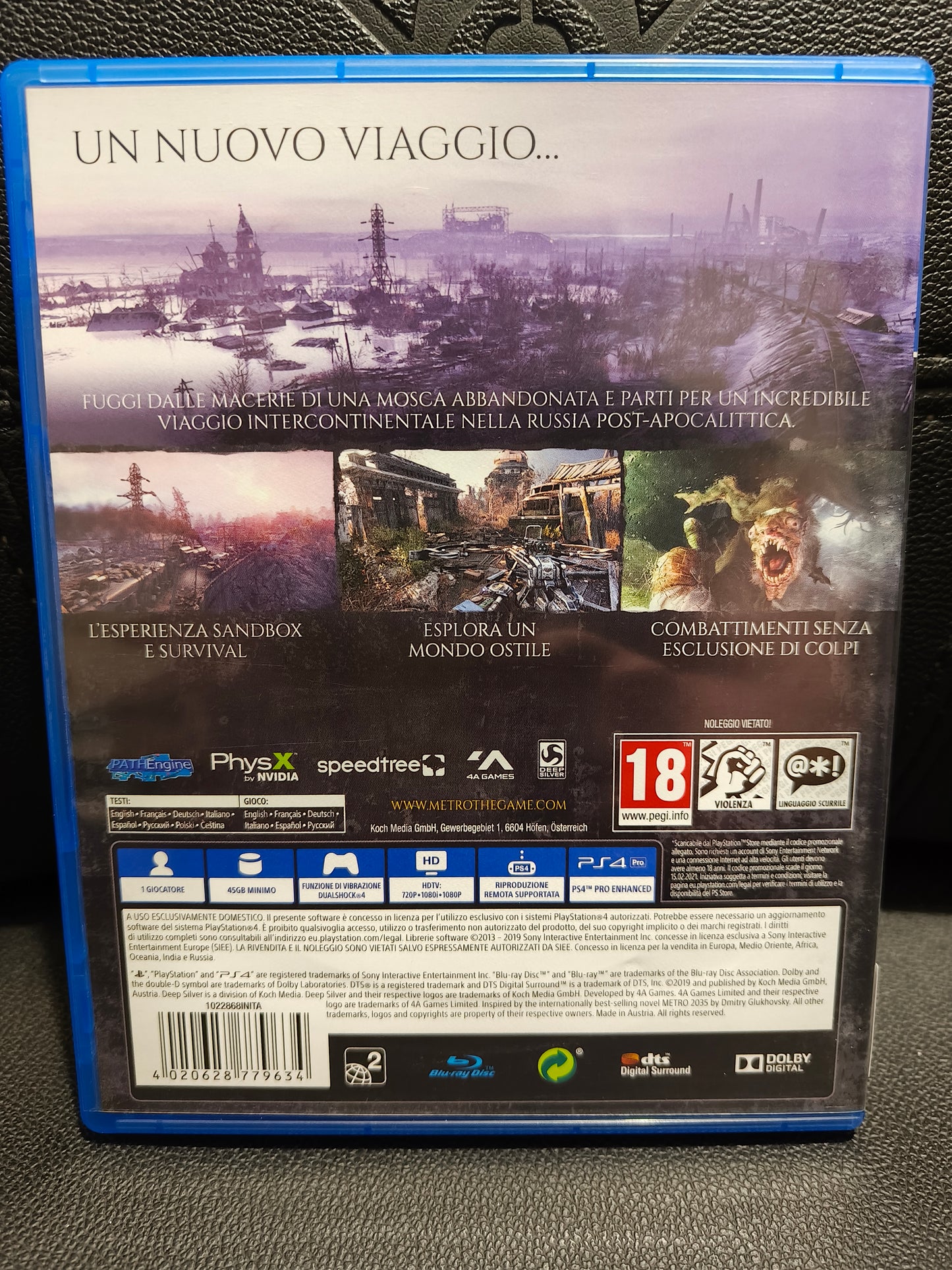 Metro Exodus ps4