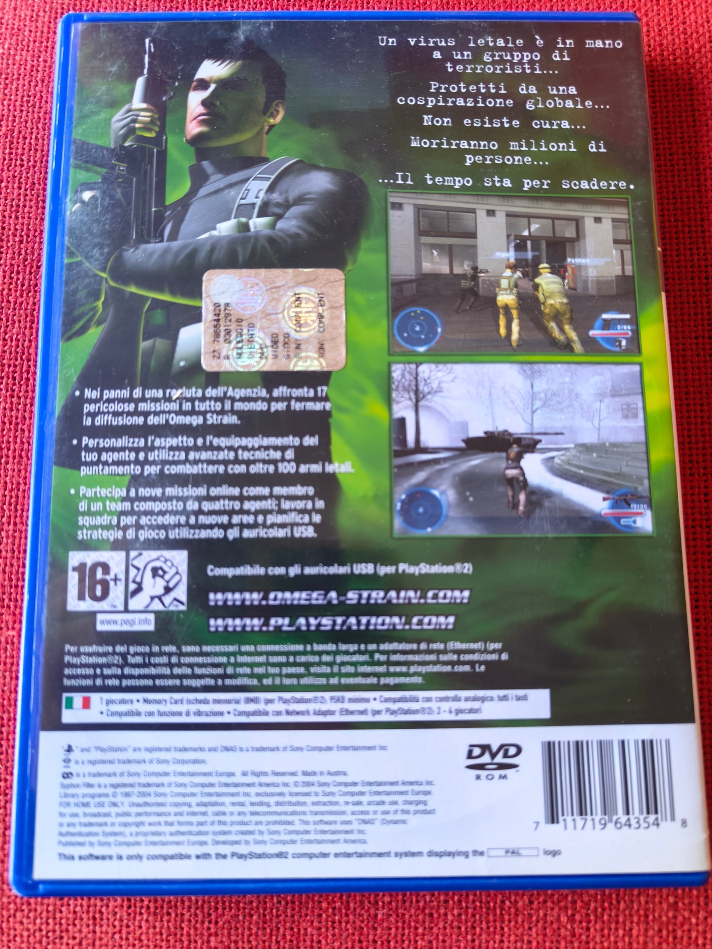 Syphon filter the omega strain ps2