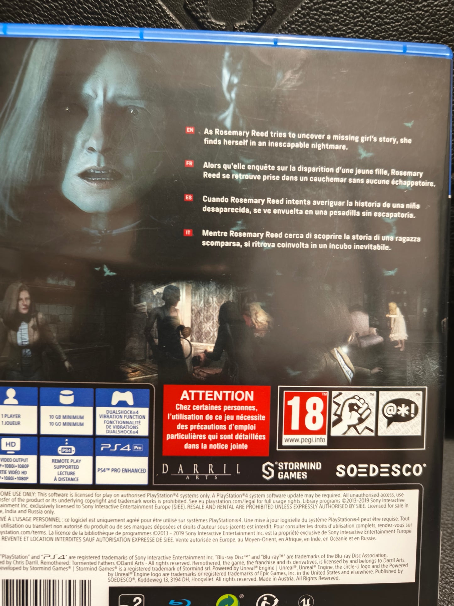 Remothered tormented fathers ps4