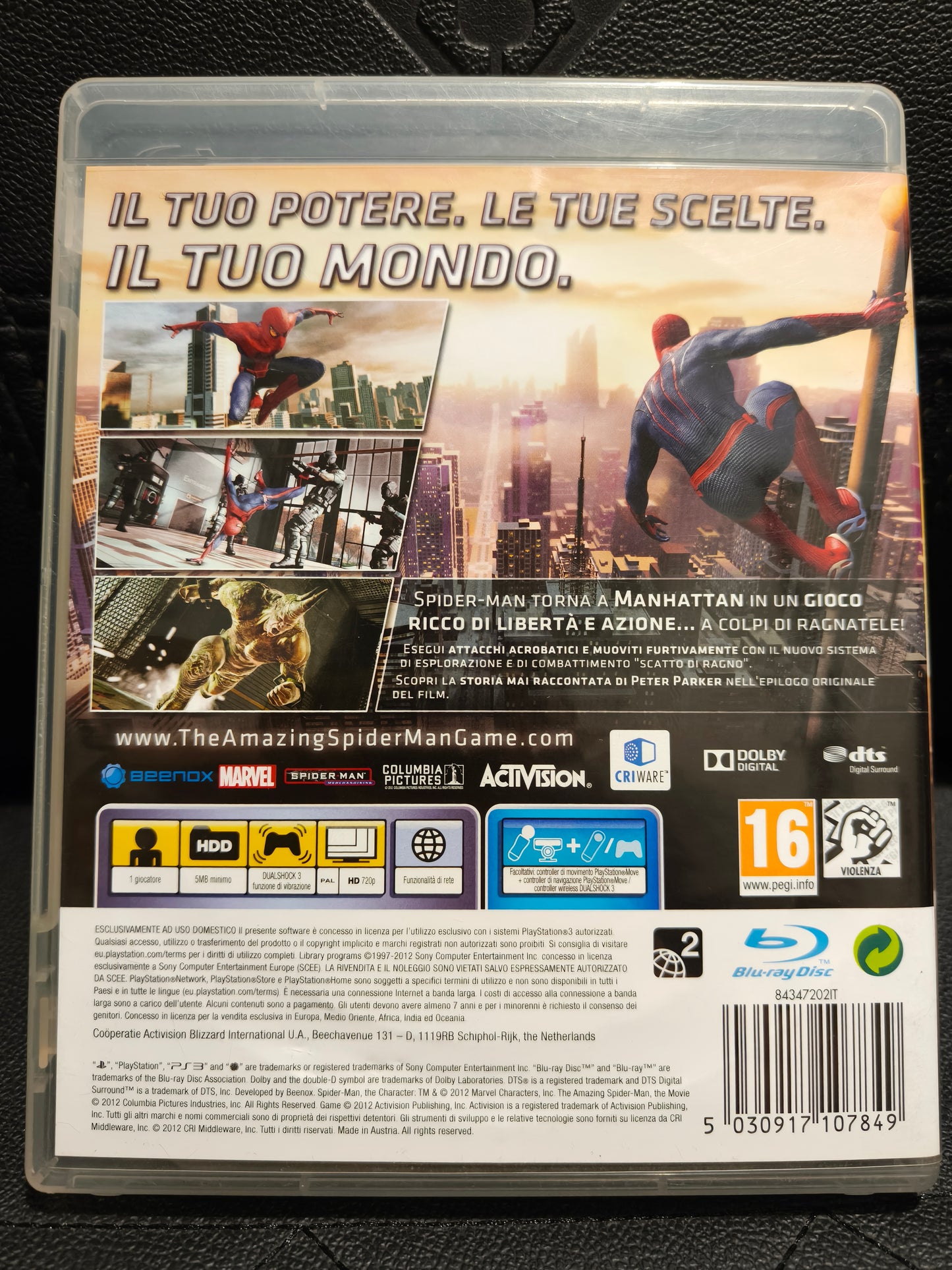 The Amazing spiderman ps3