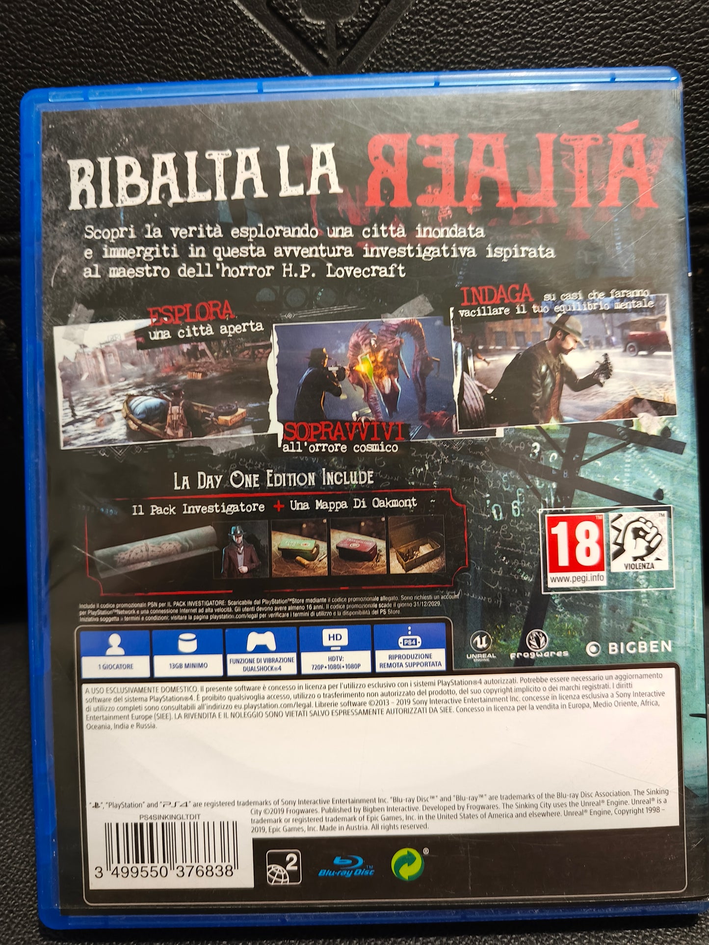 The sinking city ps4