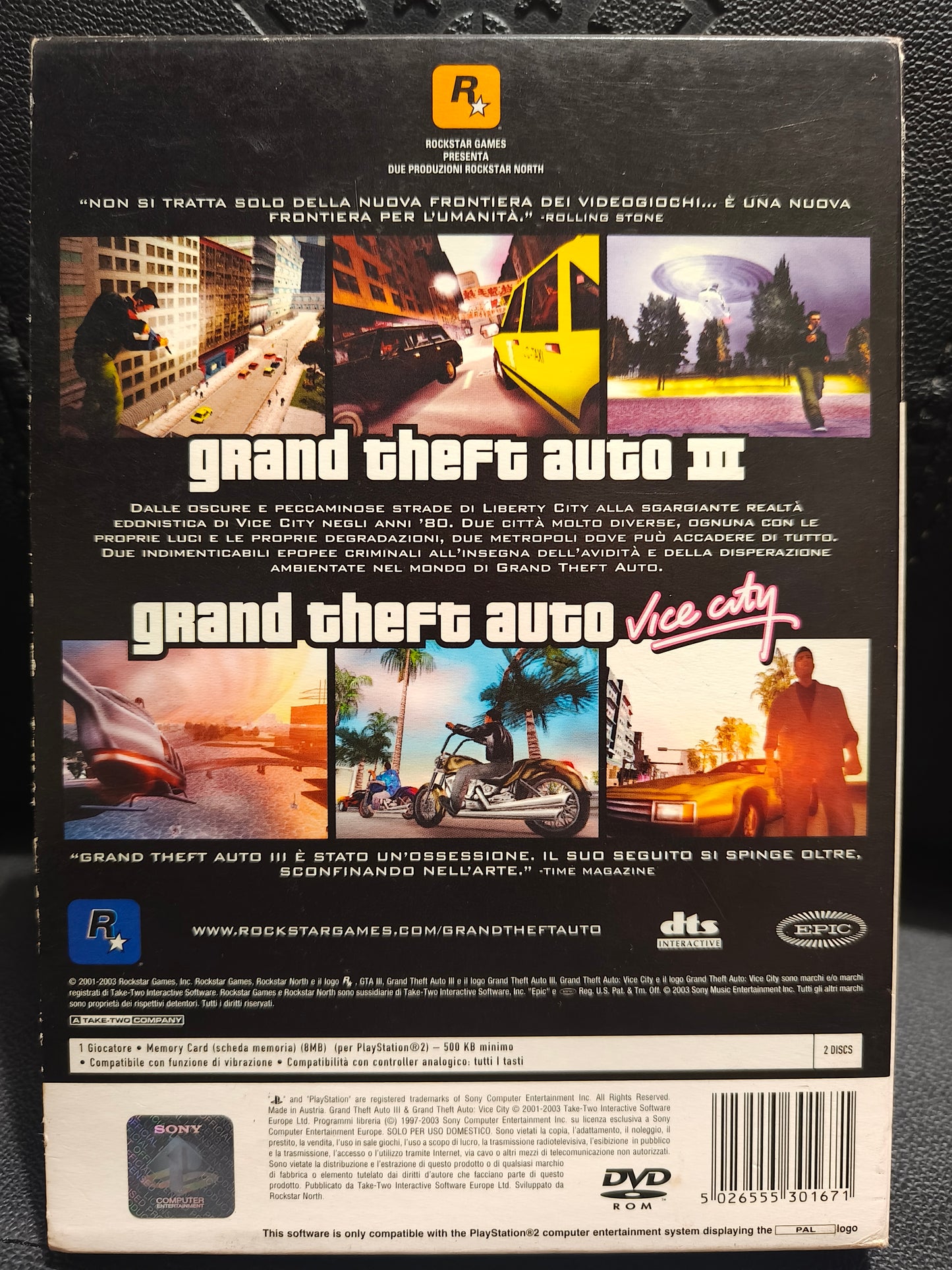 GTA collection ps2