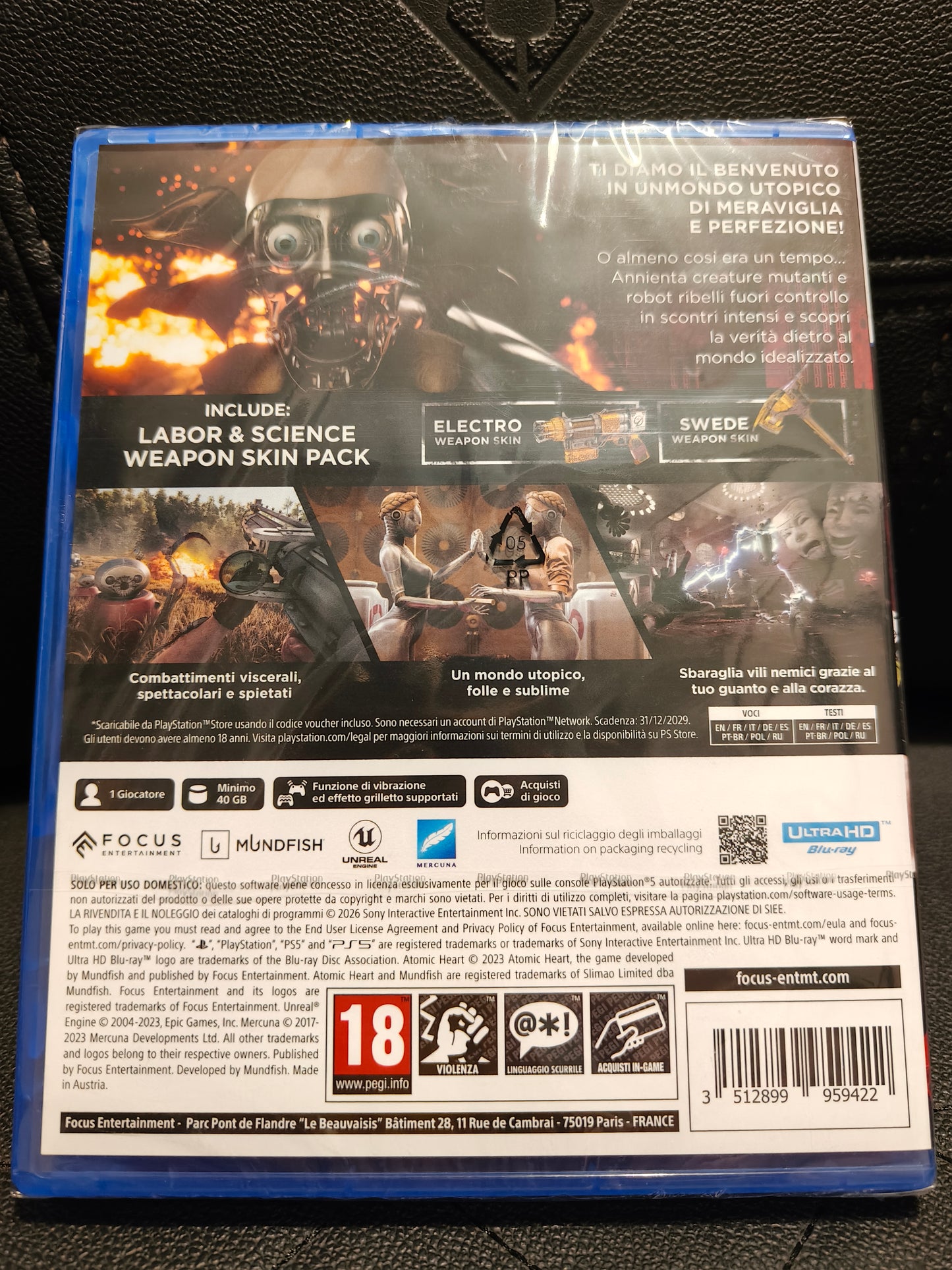 Atomic Heart ps5 sealed