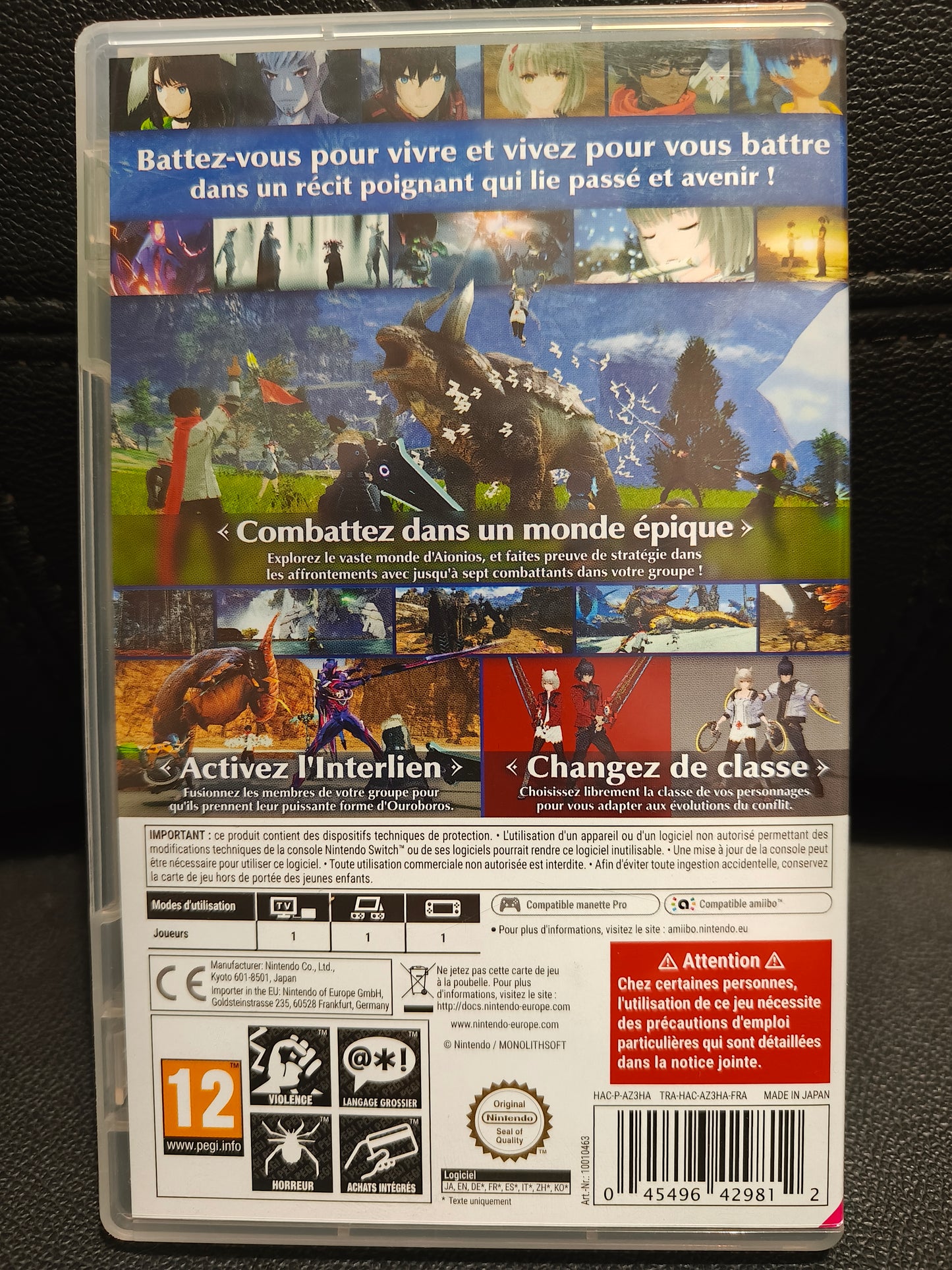 Xenoblade Chronicles 3 switch