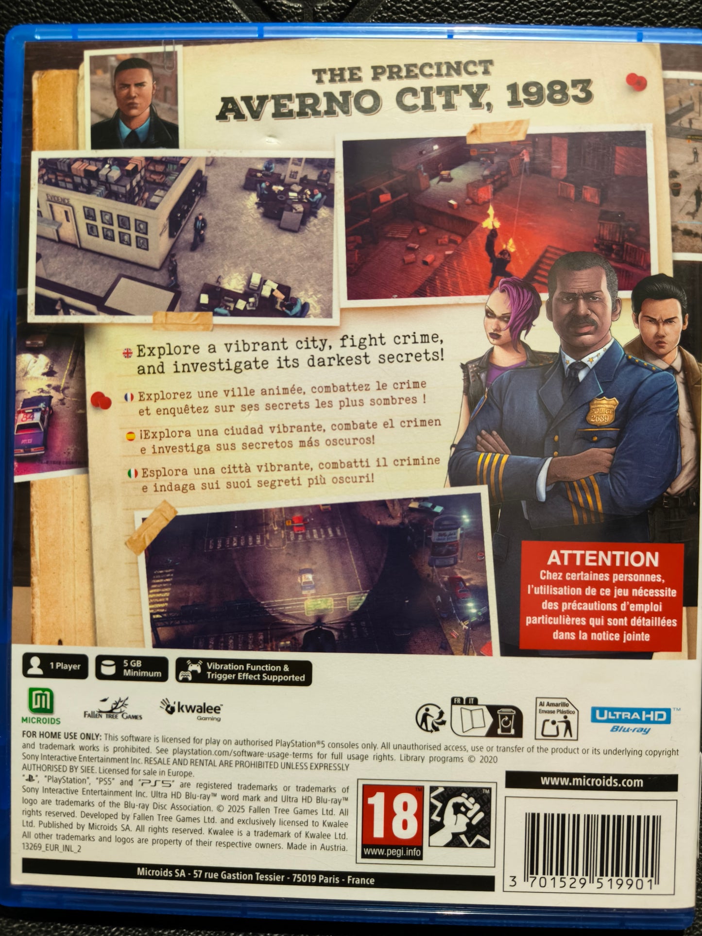 The precinct ps5