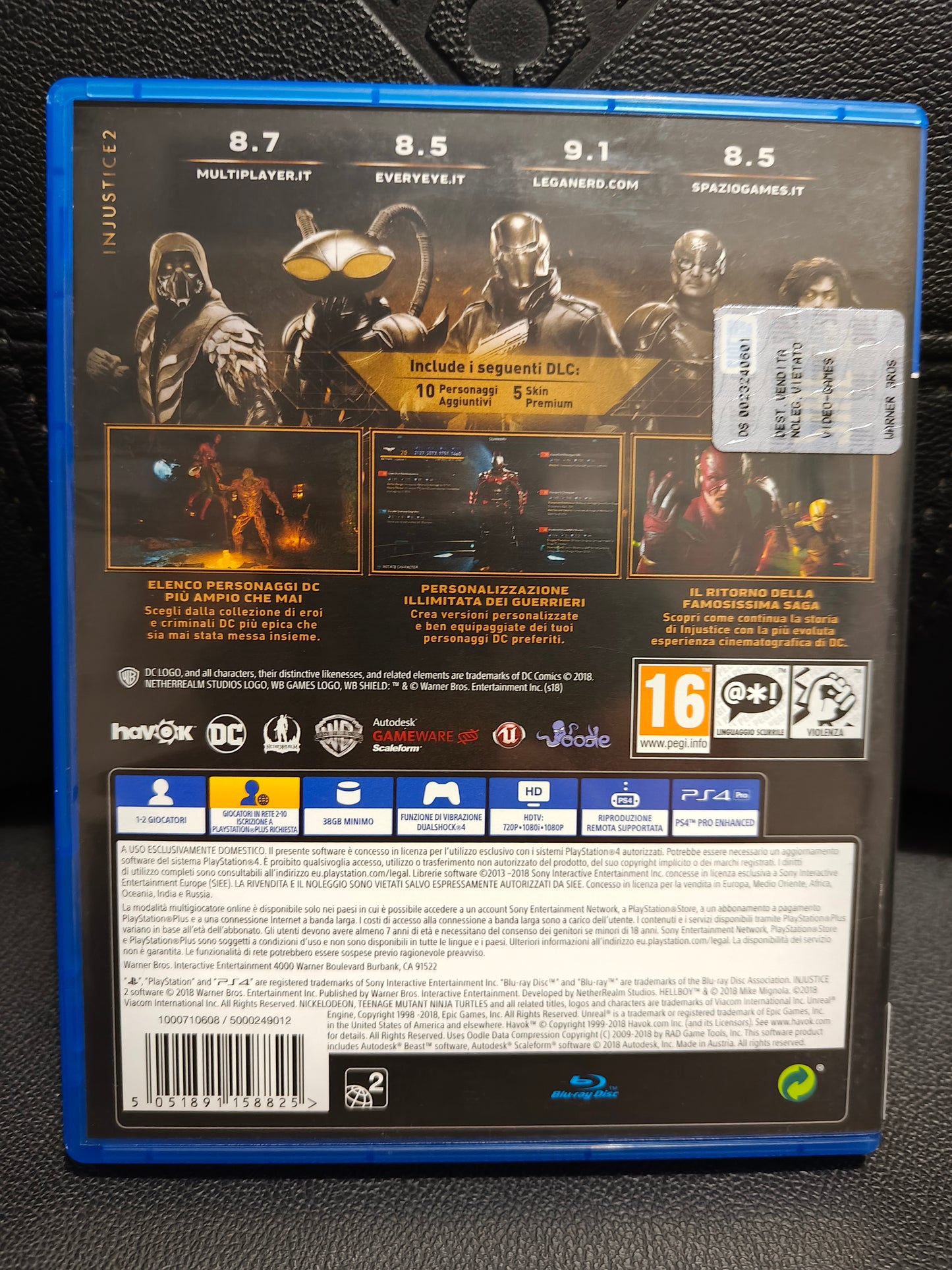 Injustice 2 legendary edition ps4