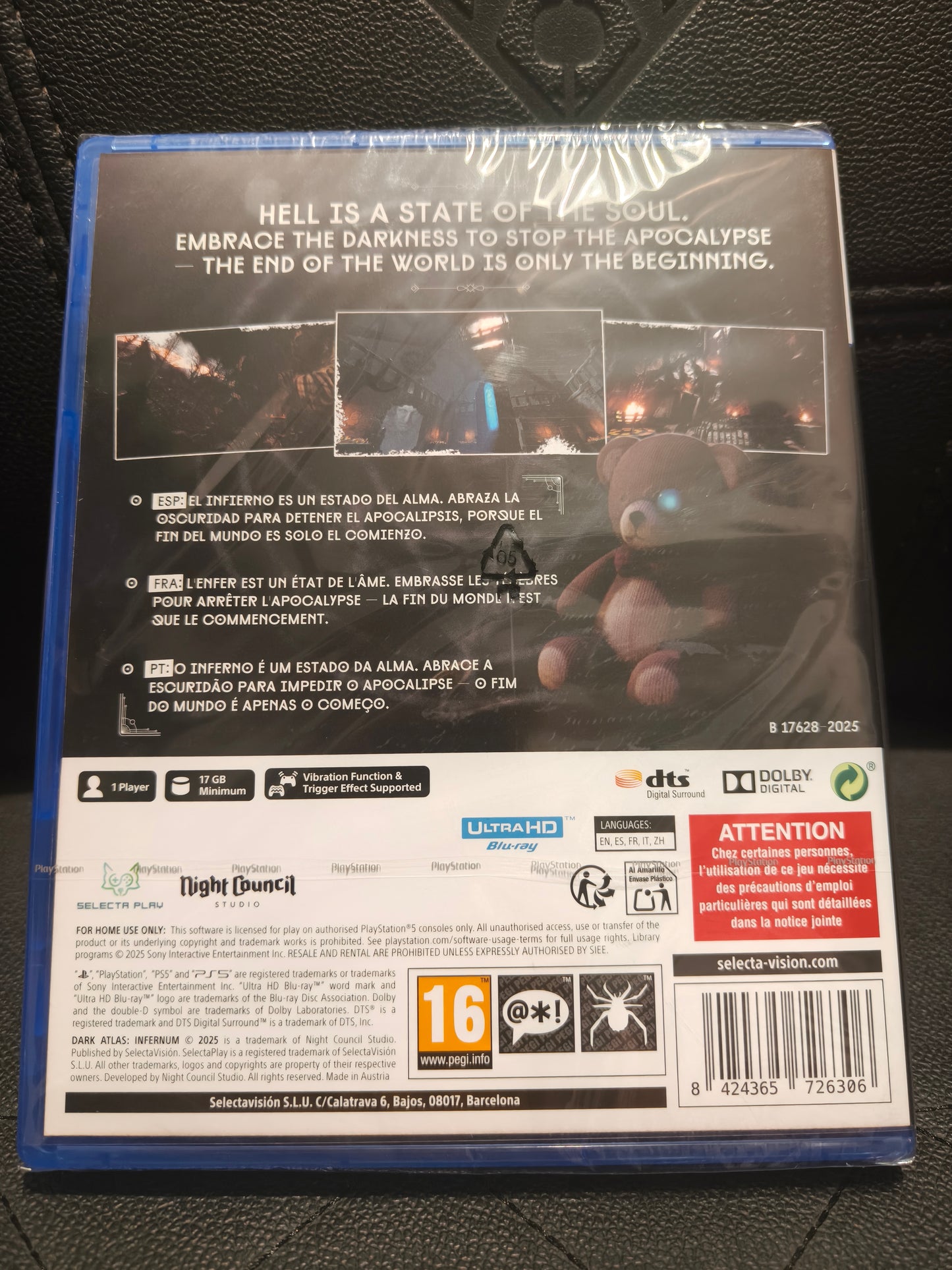 Dark atlas infernum ps5 sealed
