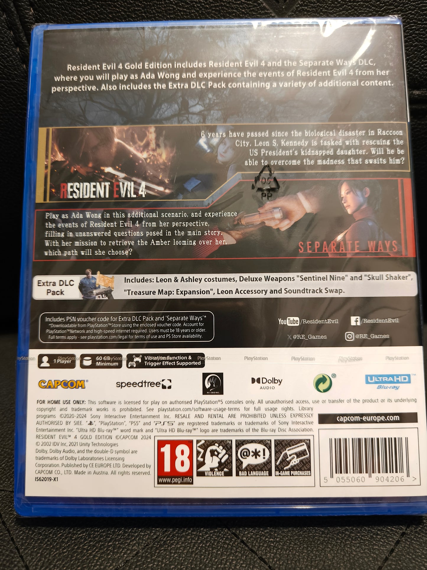 Resident evil 4 Gold edition ps5 sealed