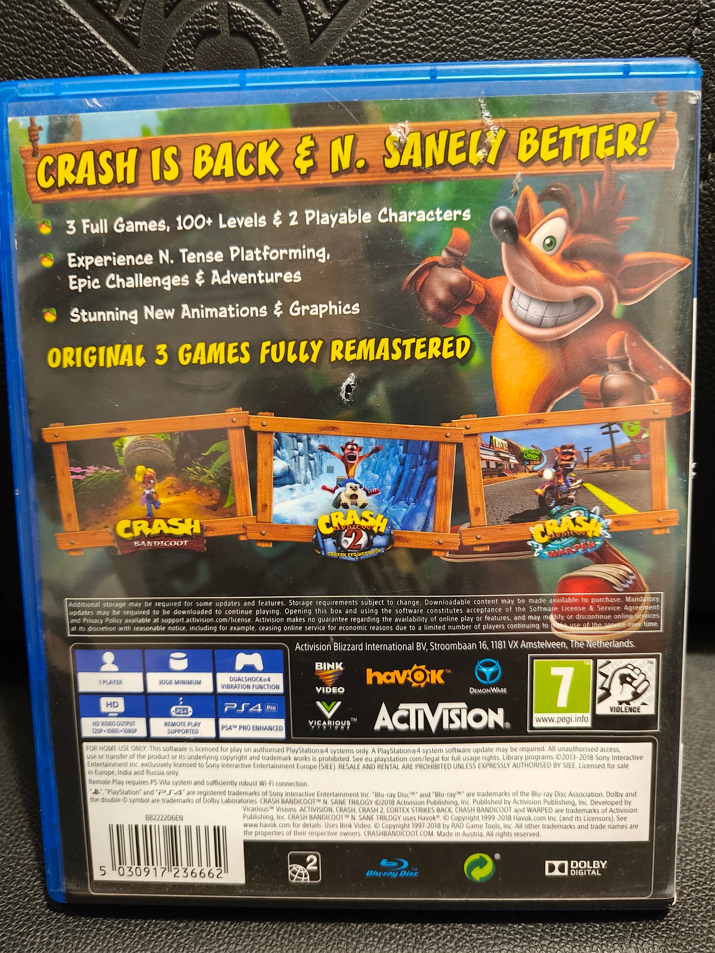 Crash Trilogy ps4