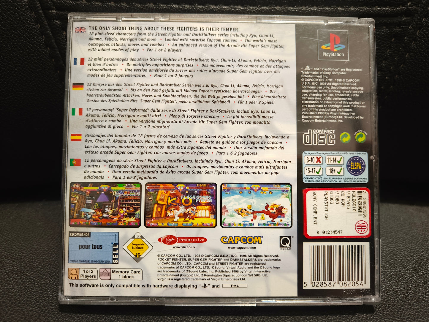 Pocket fighter ps1