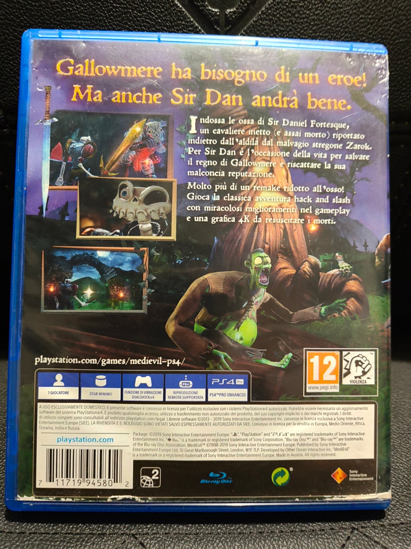 Medievil ps4