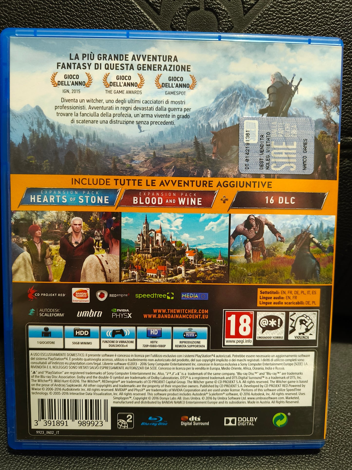 The witcher 3 ps4