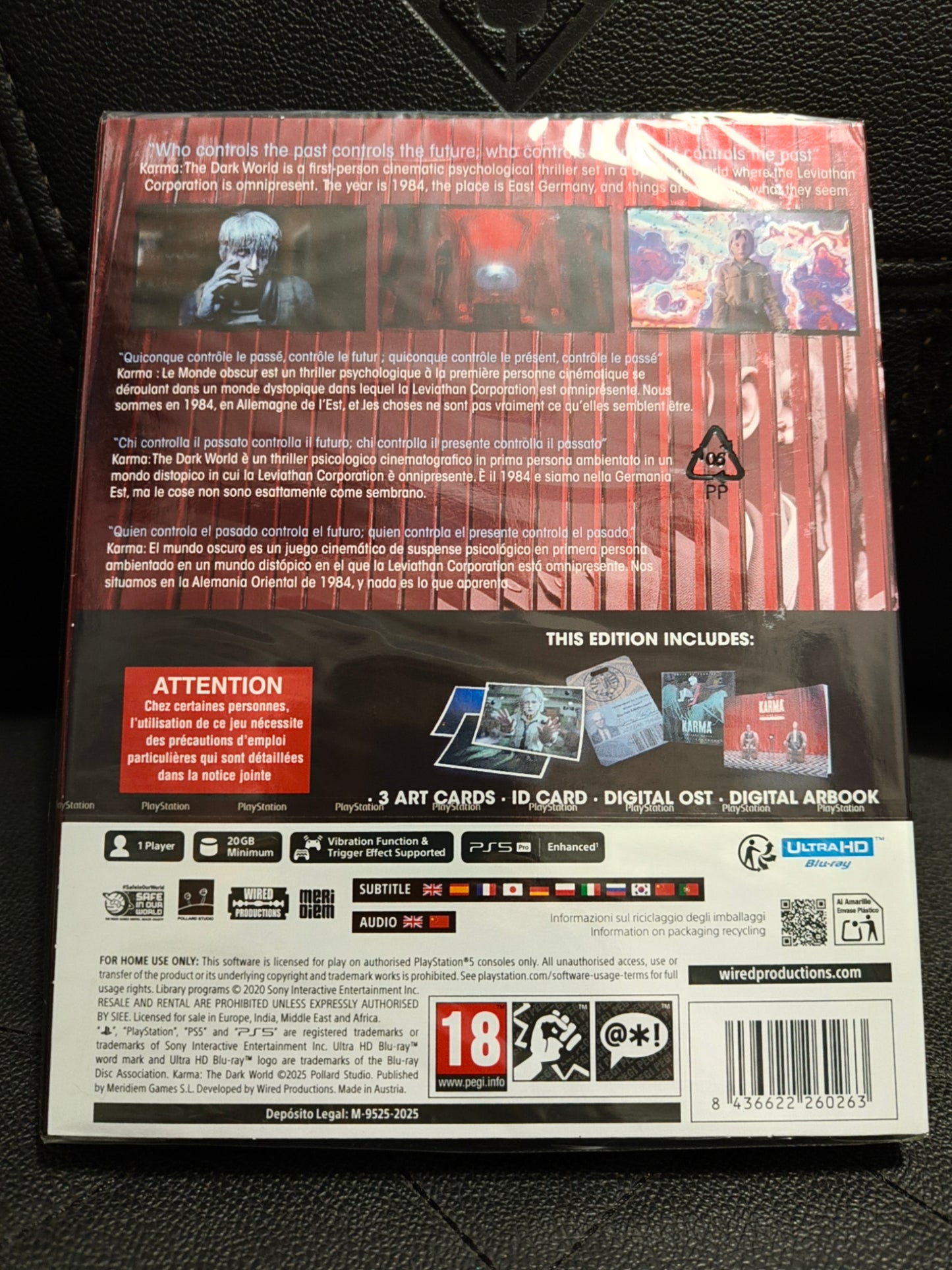 Karma the dark world ps5 sealed