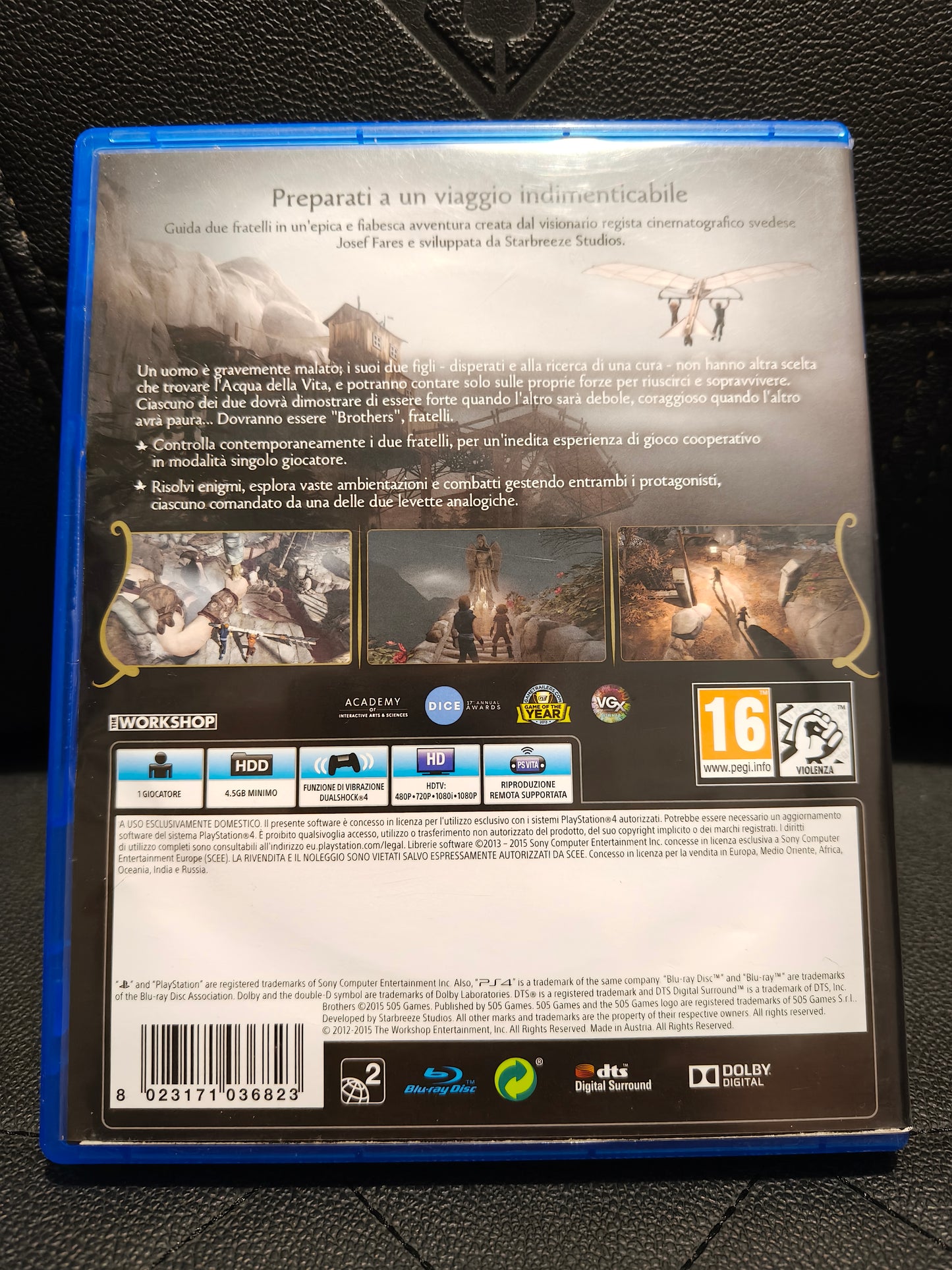 Brothers a tale of two sons ps4
