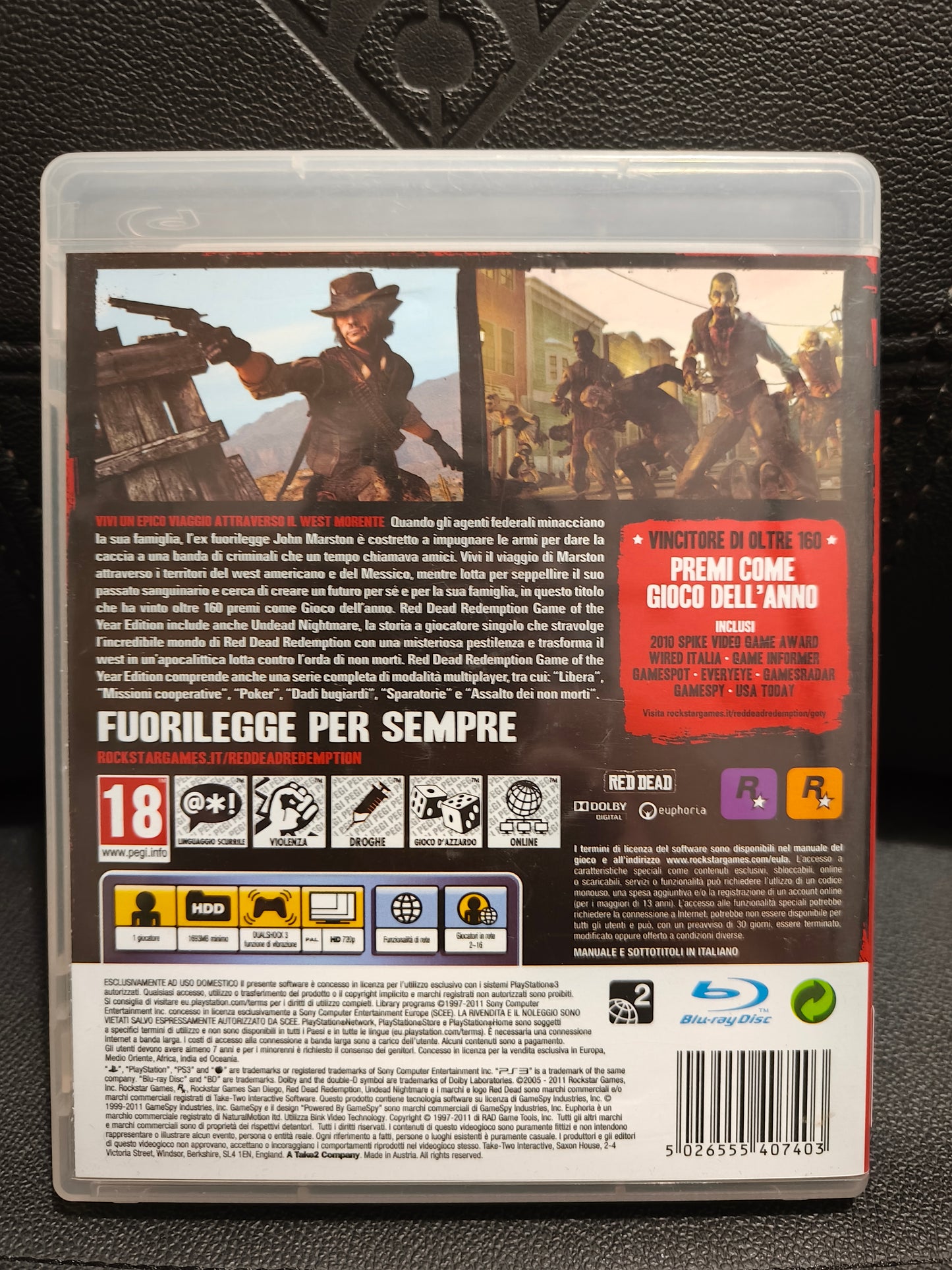 Red dead redemption goty edition ps3 🇮🇹