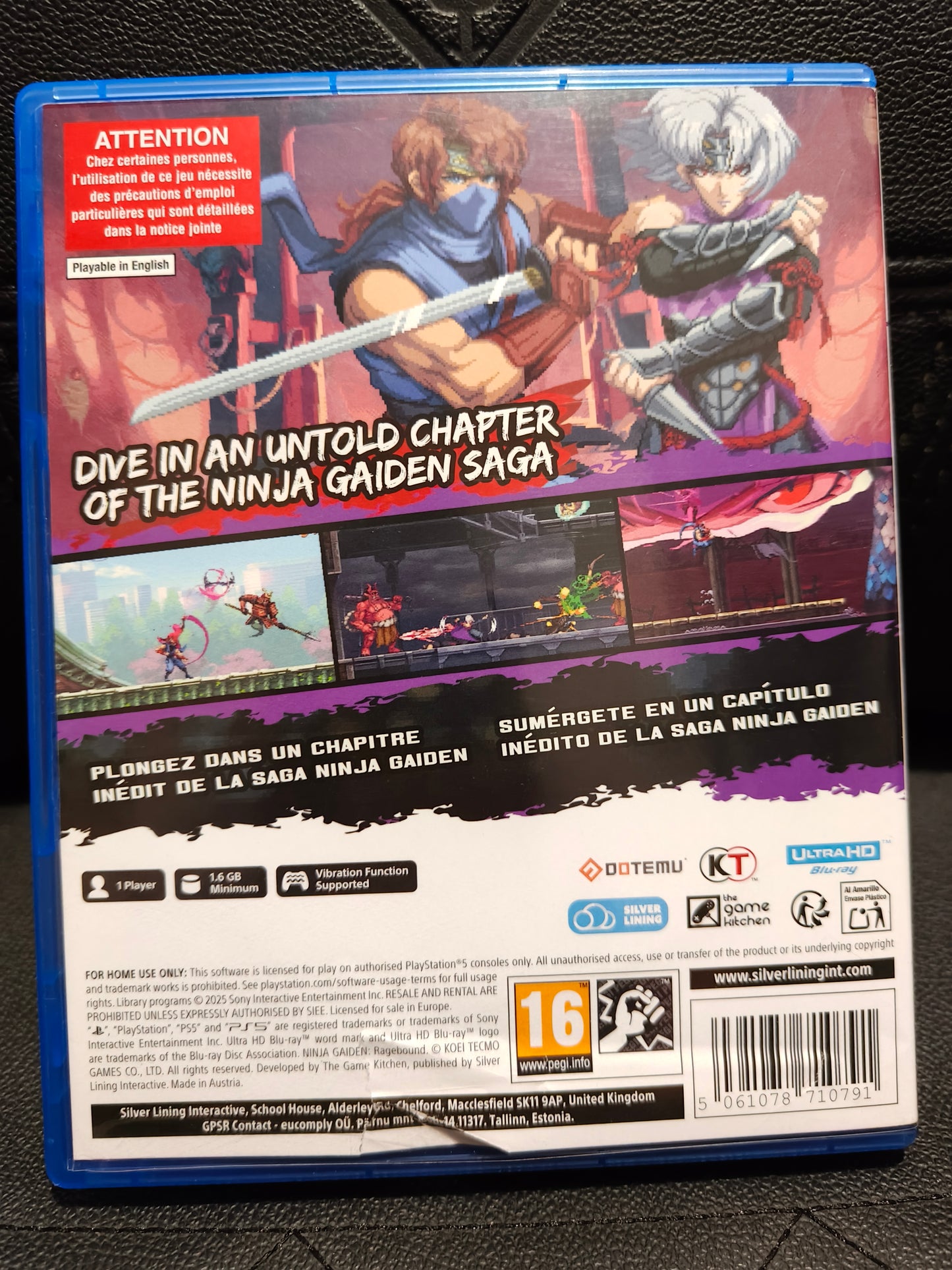 Ninja gaiden ragebound ps5