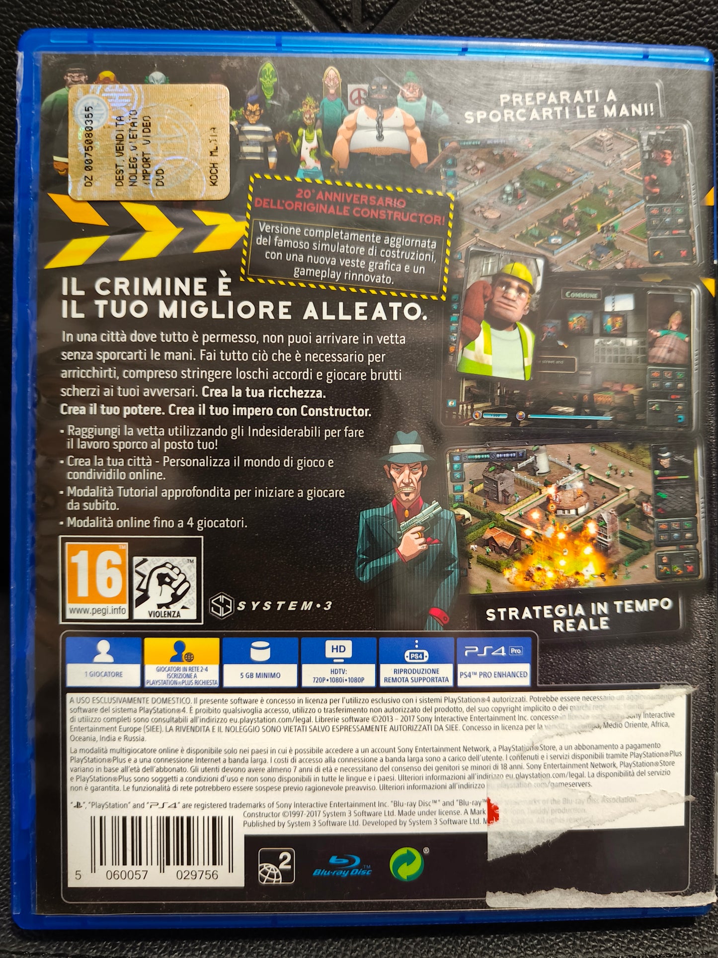 Constructor ps4