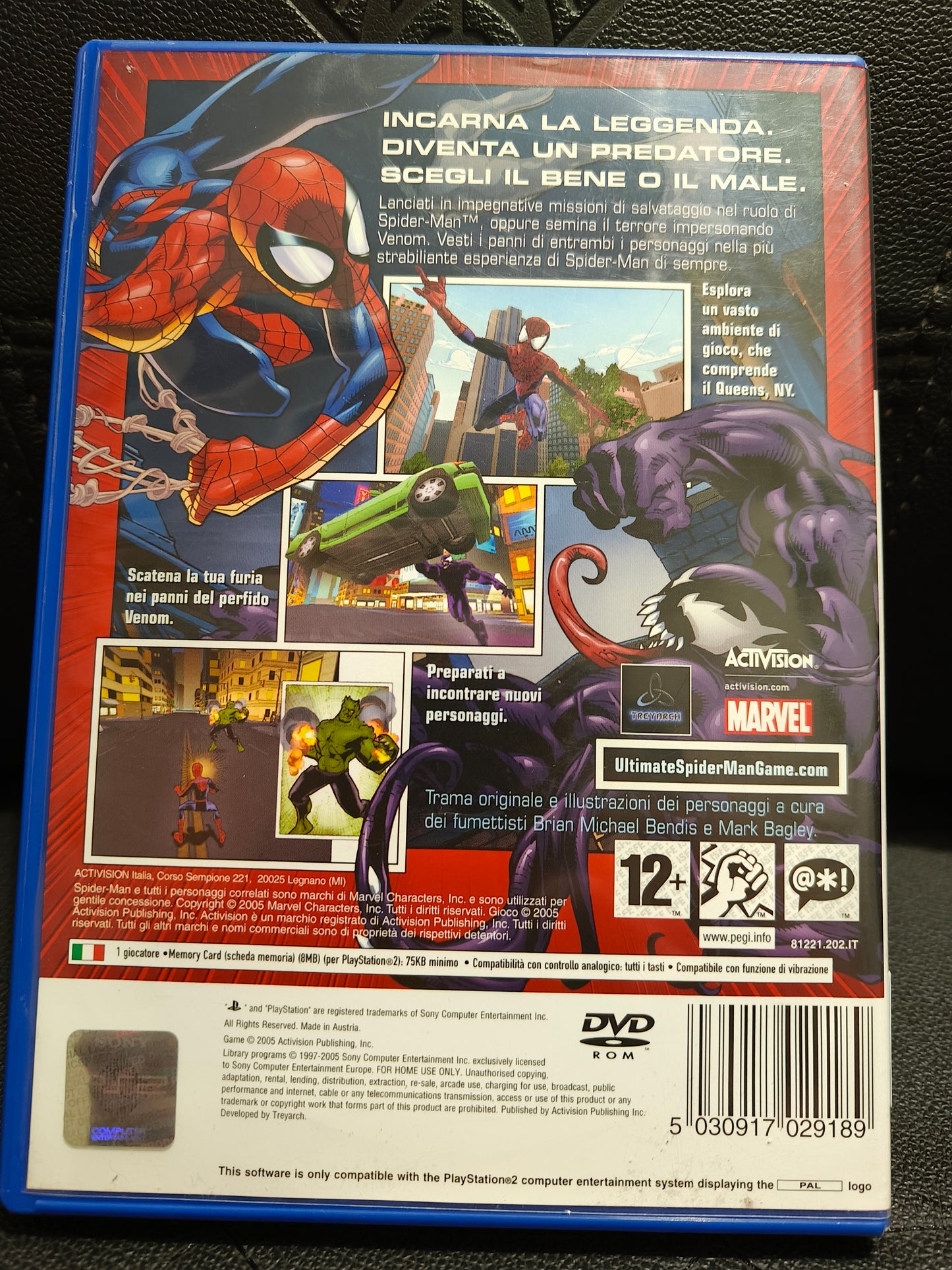 Ultimate spiderman ps2