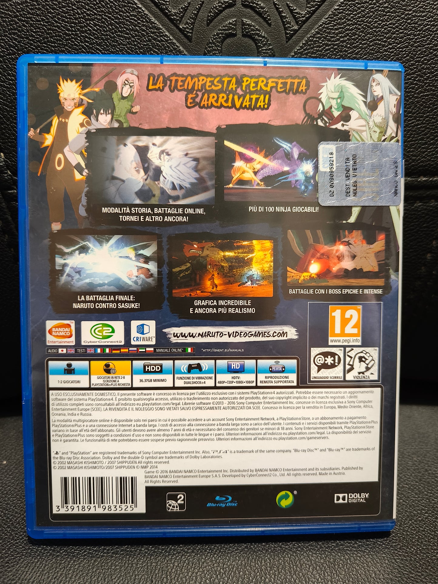 Naruto ultimate ninja storm 4 ps4