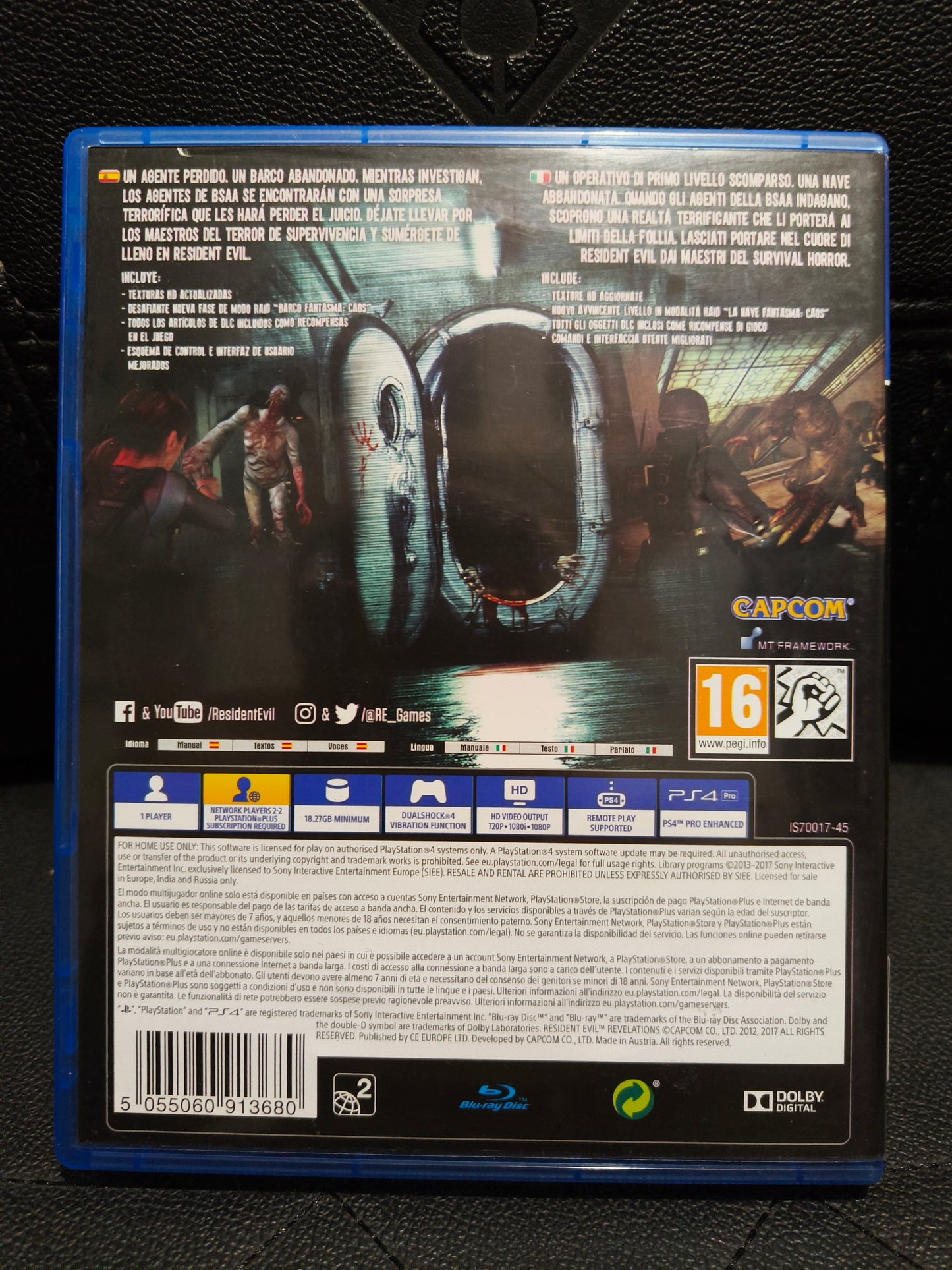 Resident evil revelations ps4