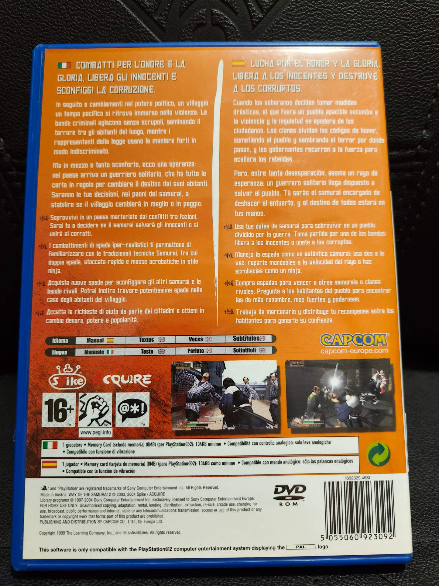 Way of the samurai 2 ps2