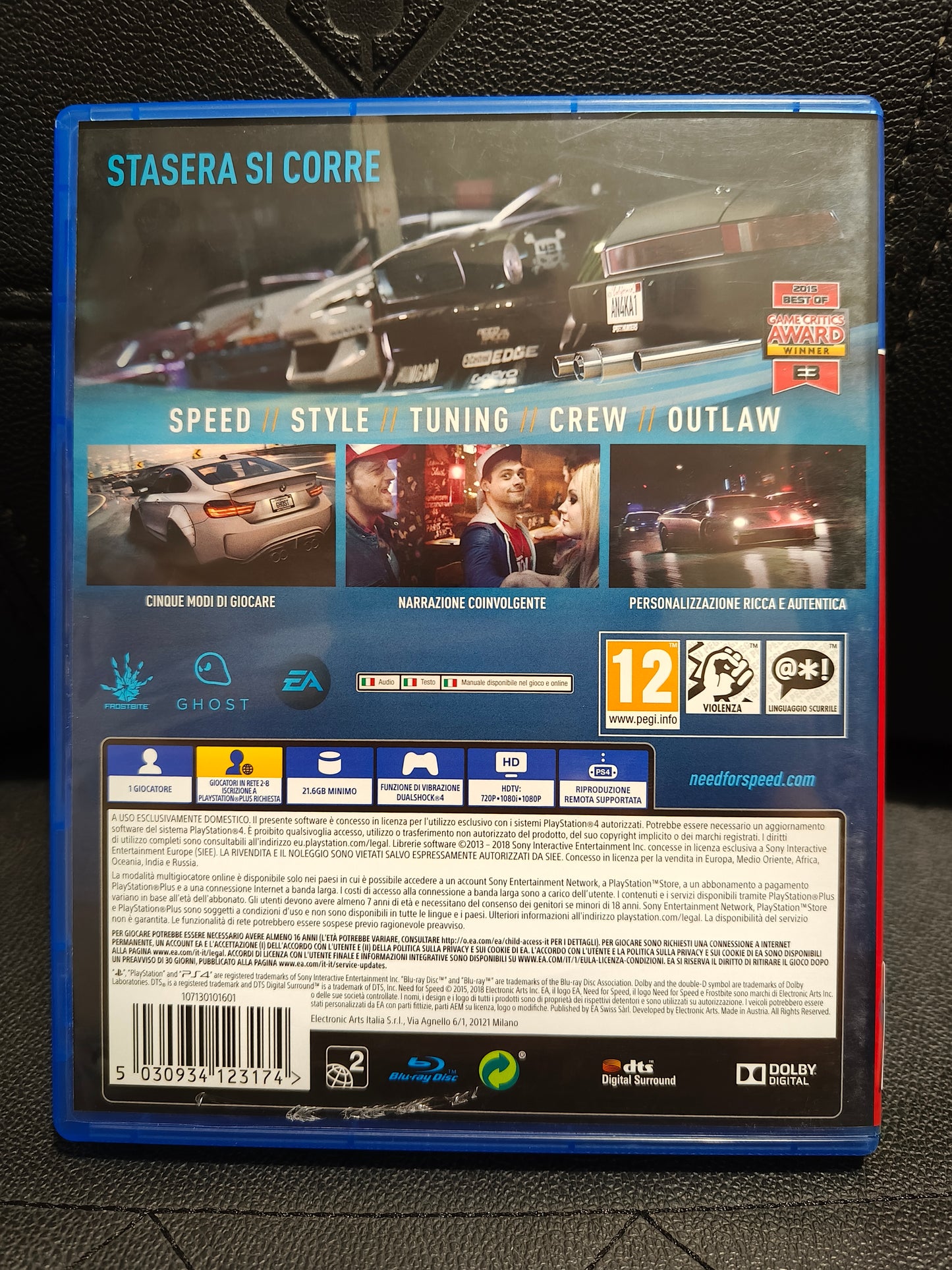 Need for Speed ps4