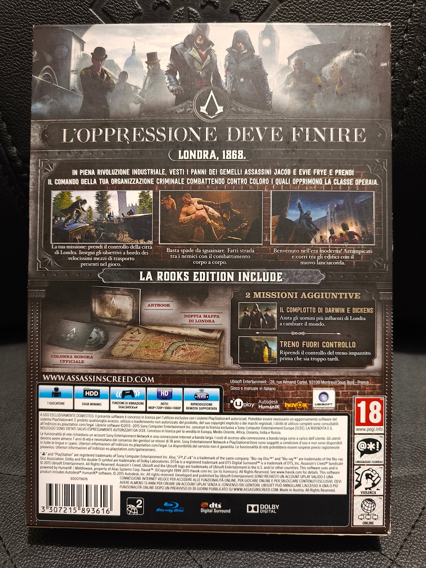 Assassin's Creed syndicate the rooks edition ps4