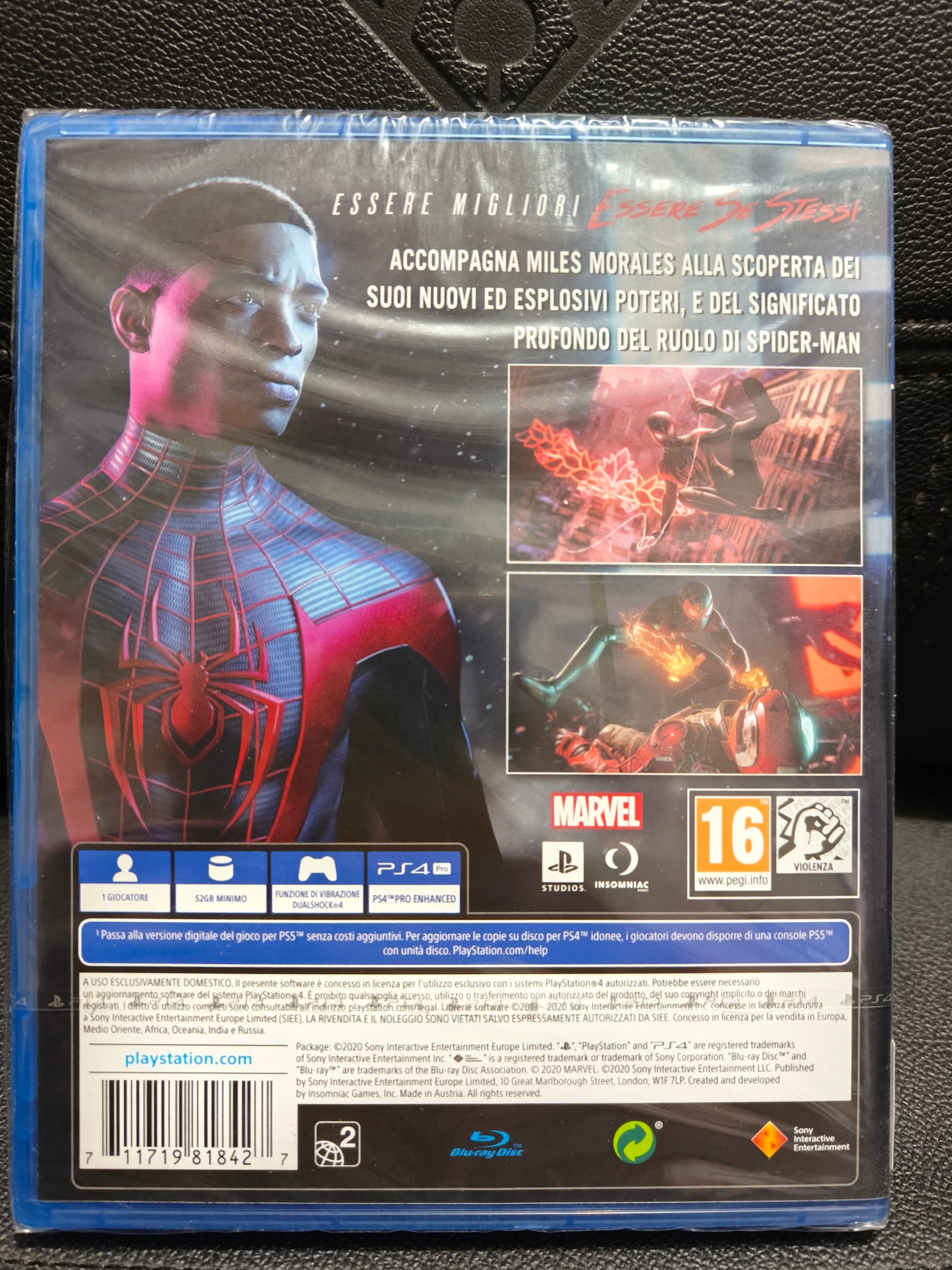 Spiderman Miles morales ps4 sealed