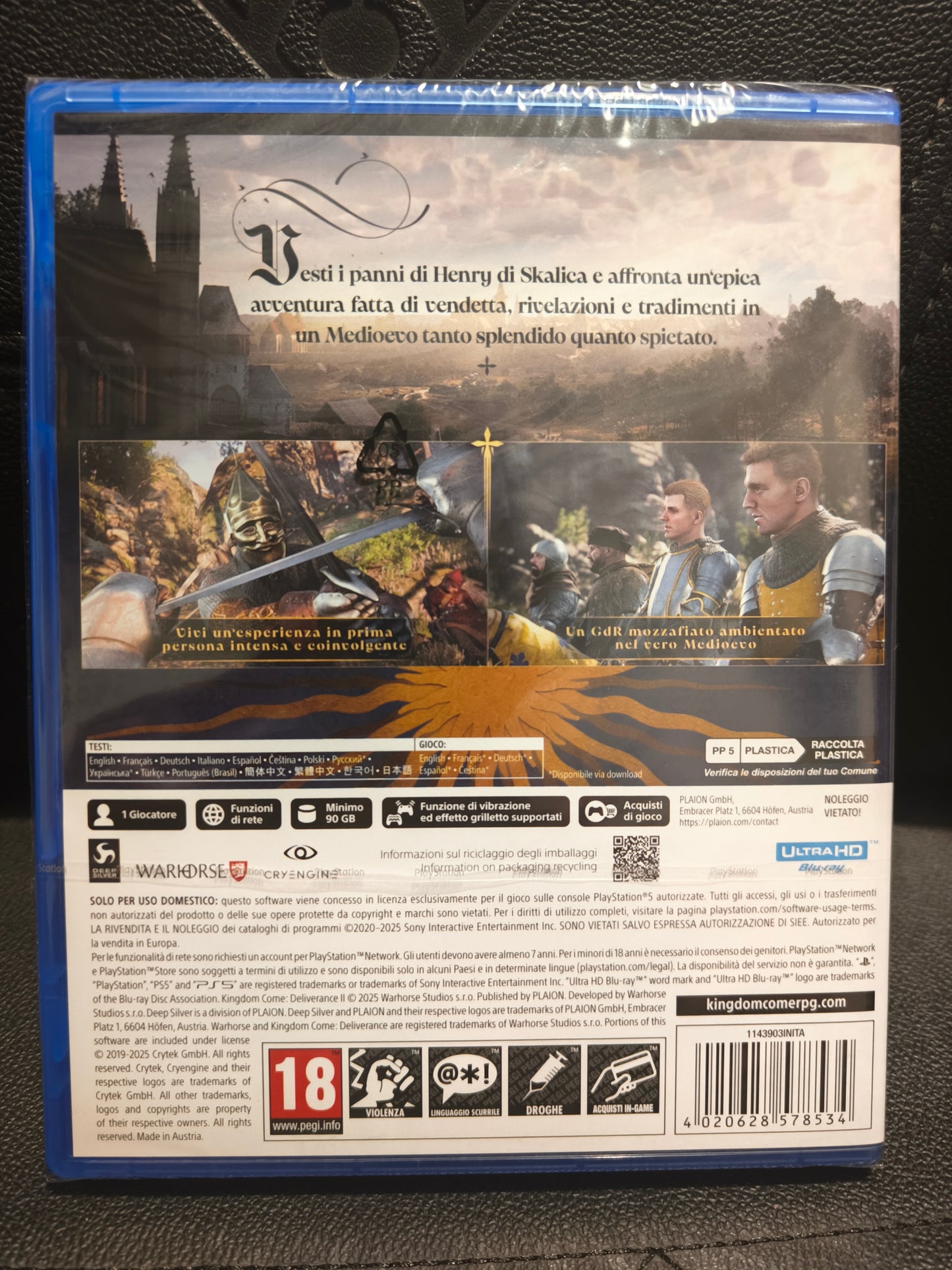 Kingdom come deliverance 2 ps5 sealed