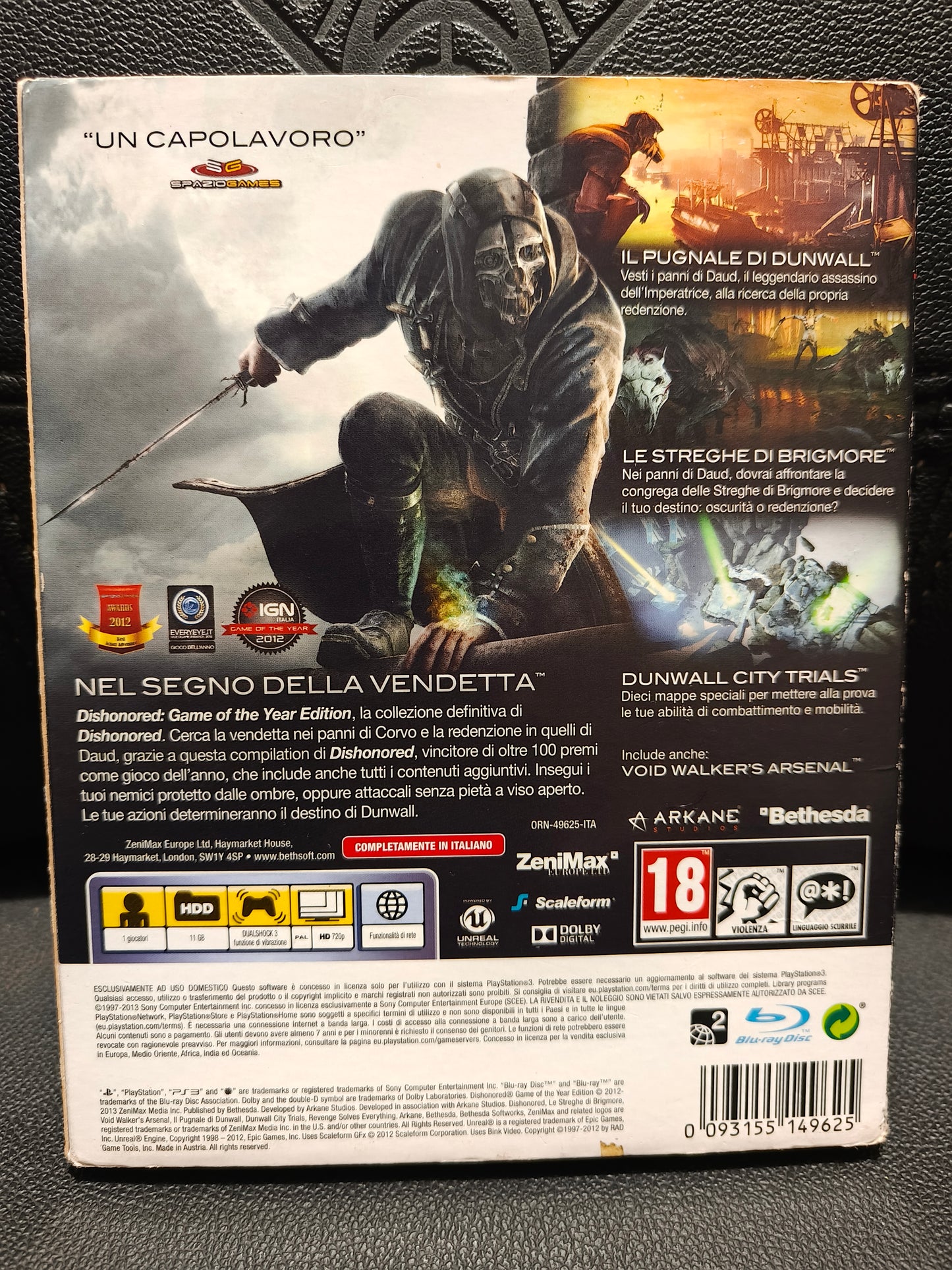 Dishonored goty edition ps3