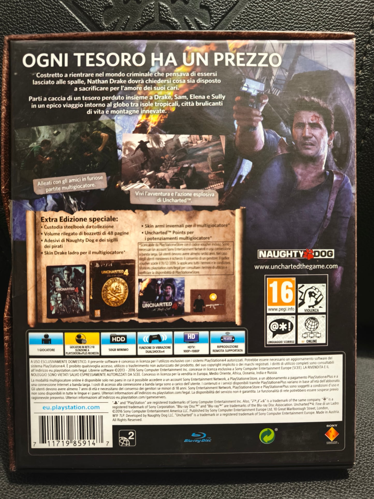 Uncharted 4 special edition ps4