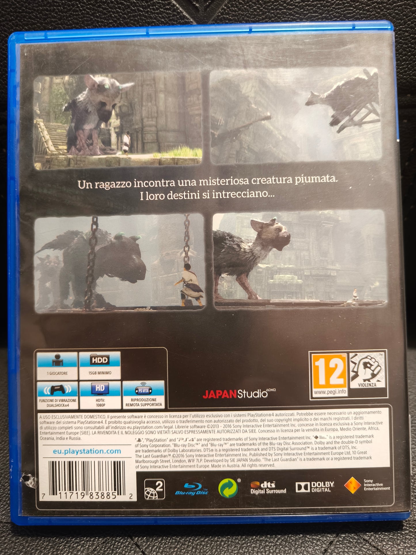 The last Guardian ps4