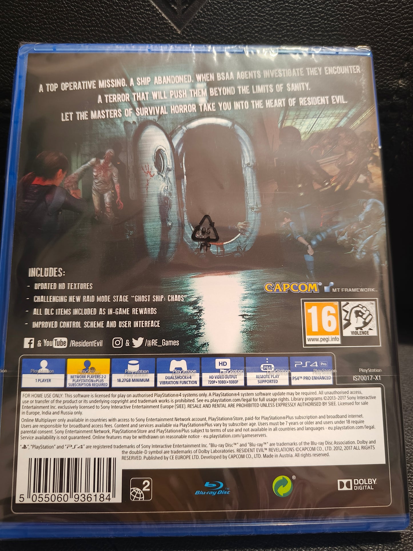 Resident evil revelations ps4 sealed