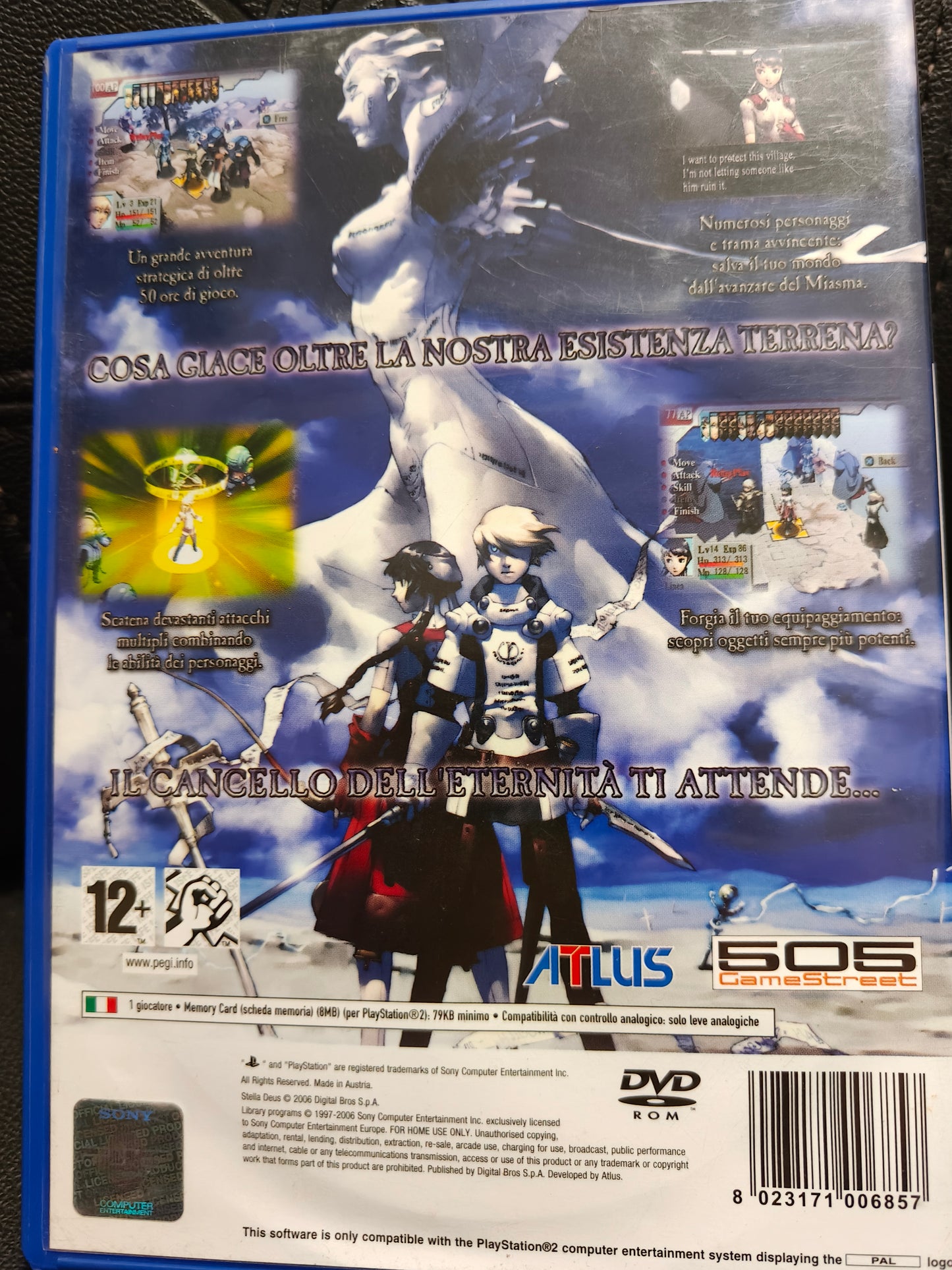 Stella Deus the gate of eternity ps2