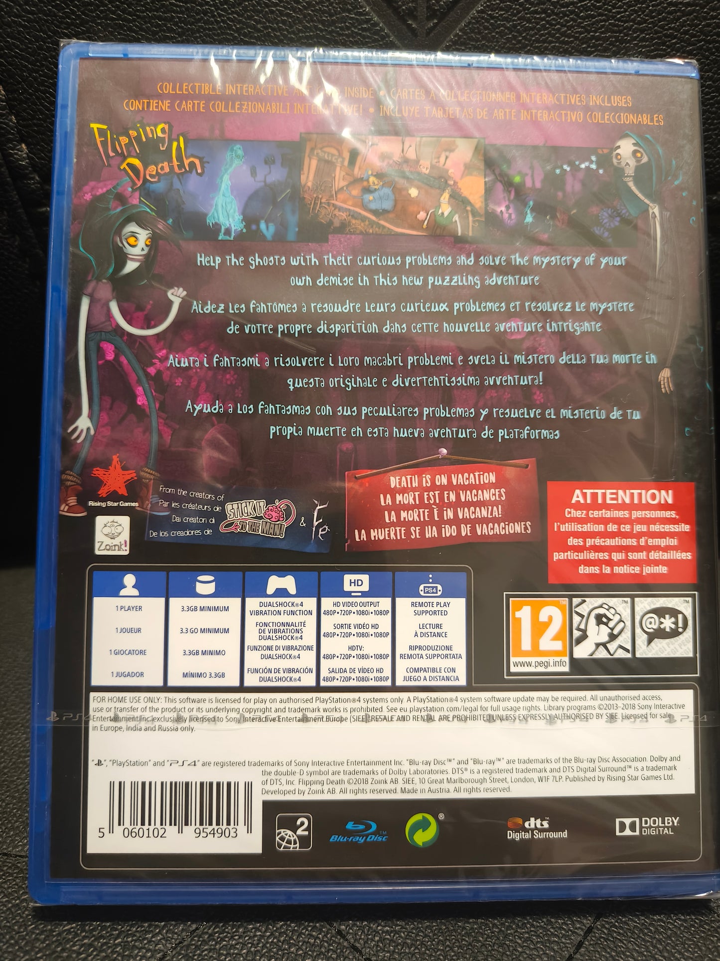 Flipping death ps4 sealed