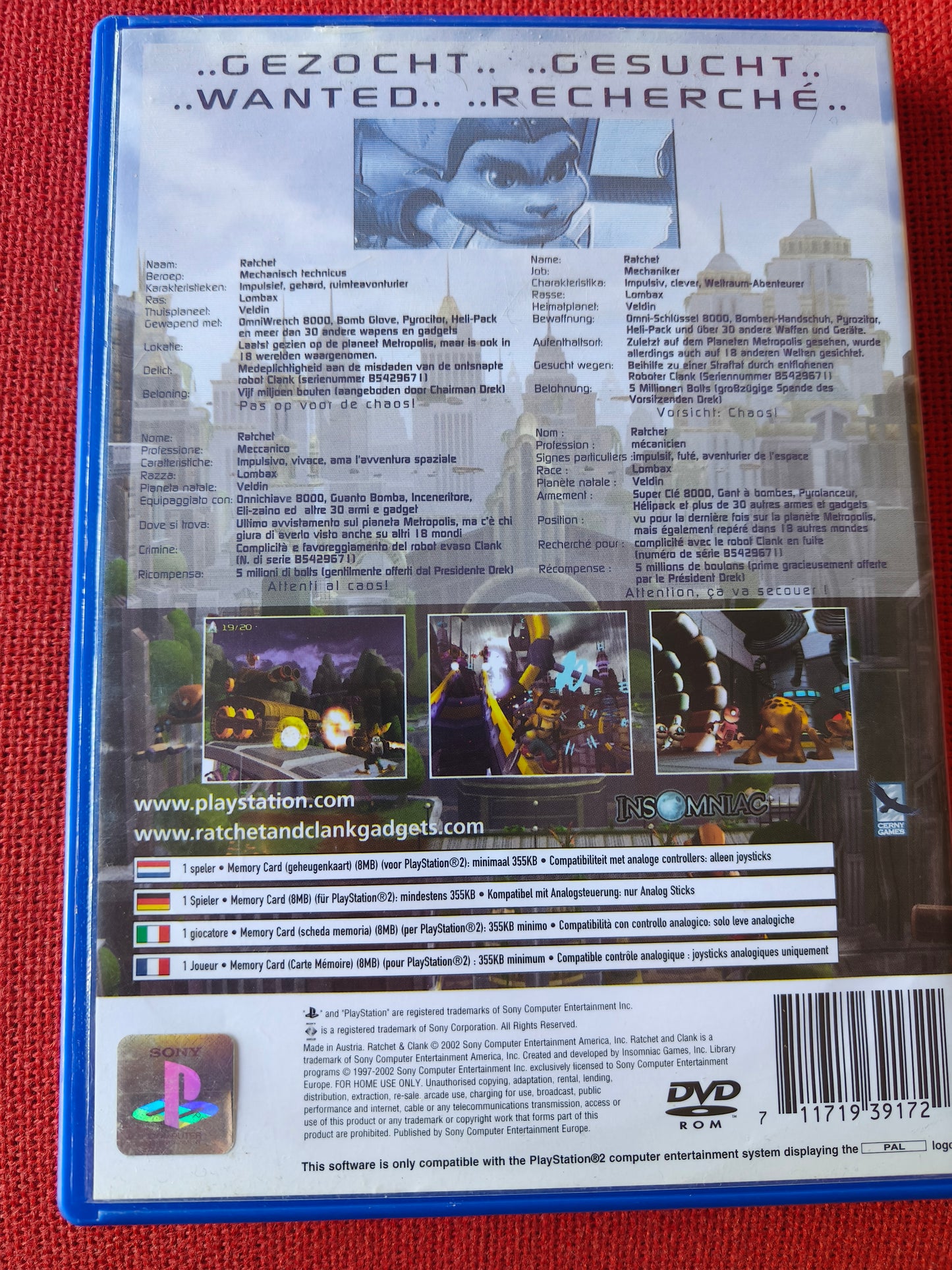 Ratchet e Clank ps2