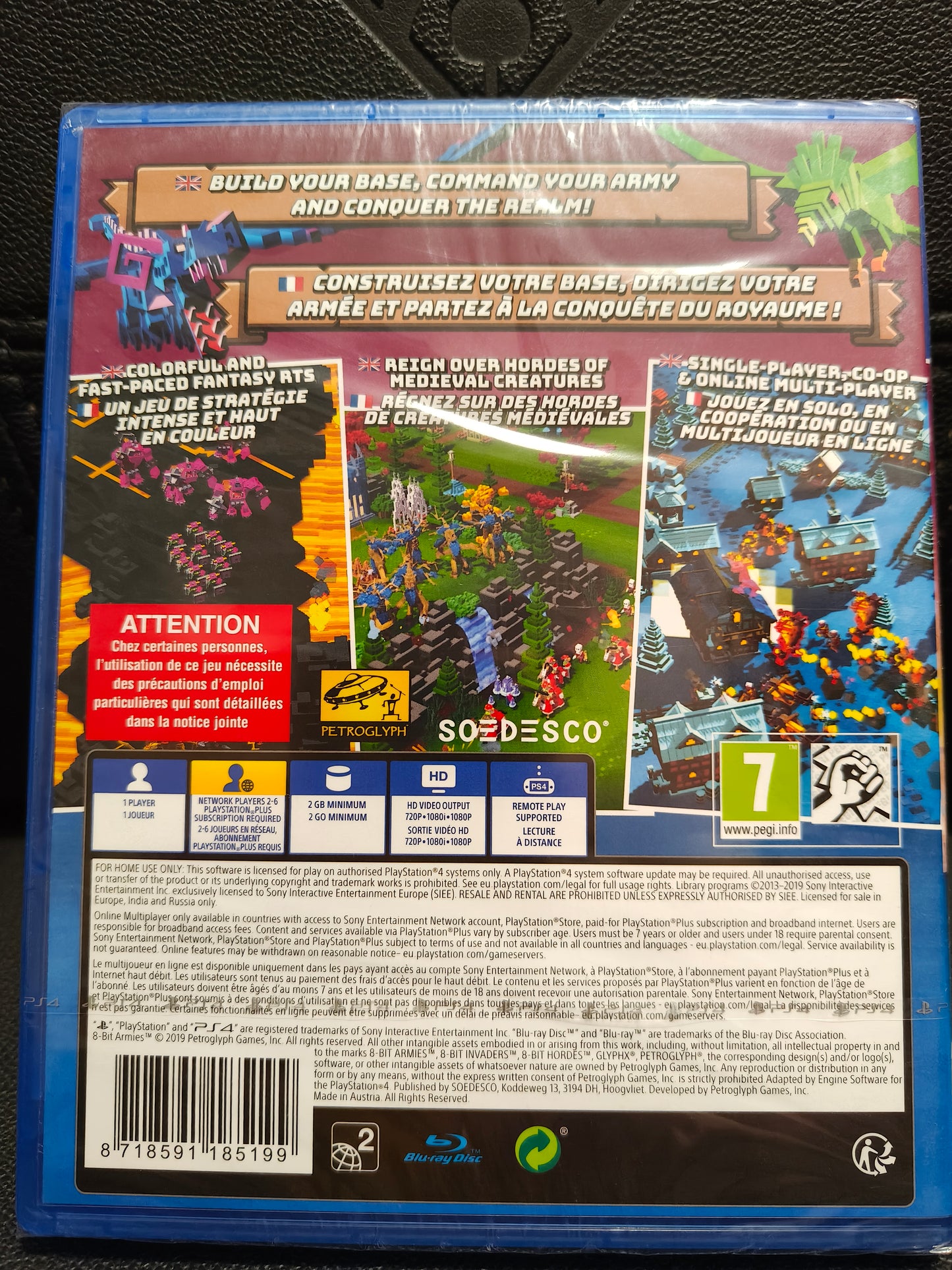 8 bit hordes ps4 sealed