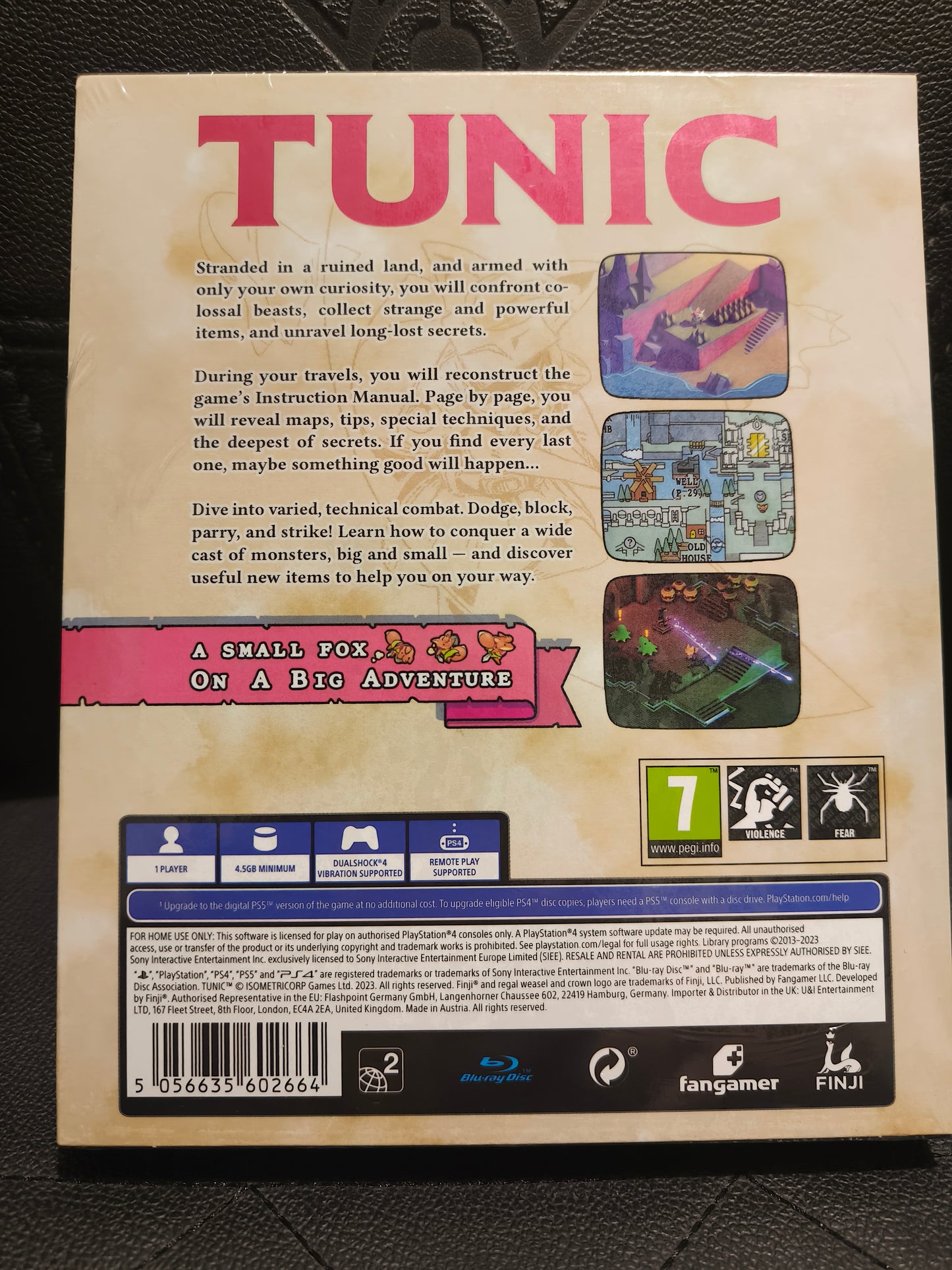 Tunic ps4 sealed