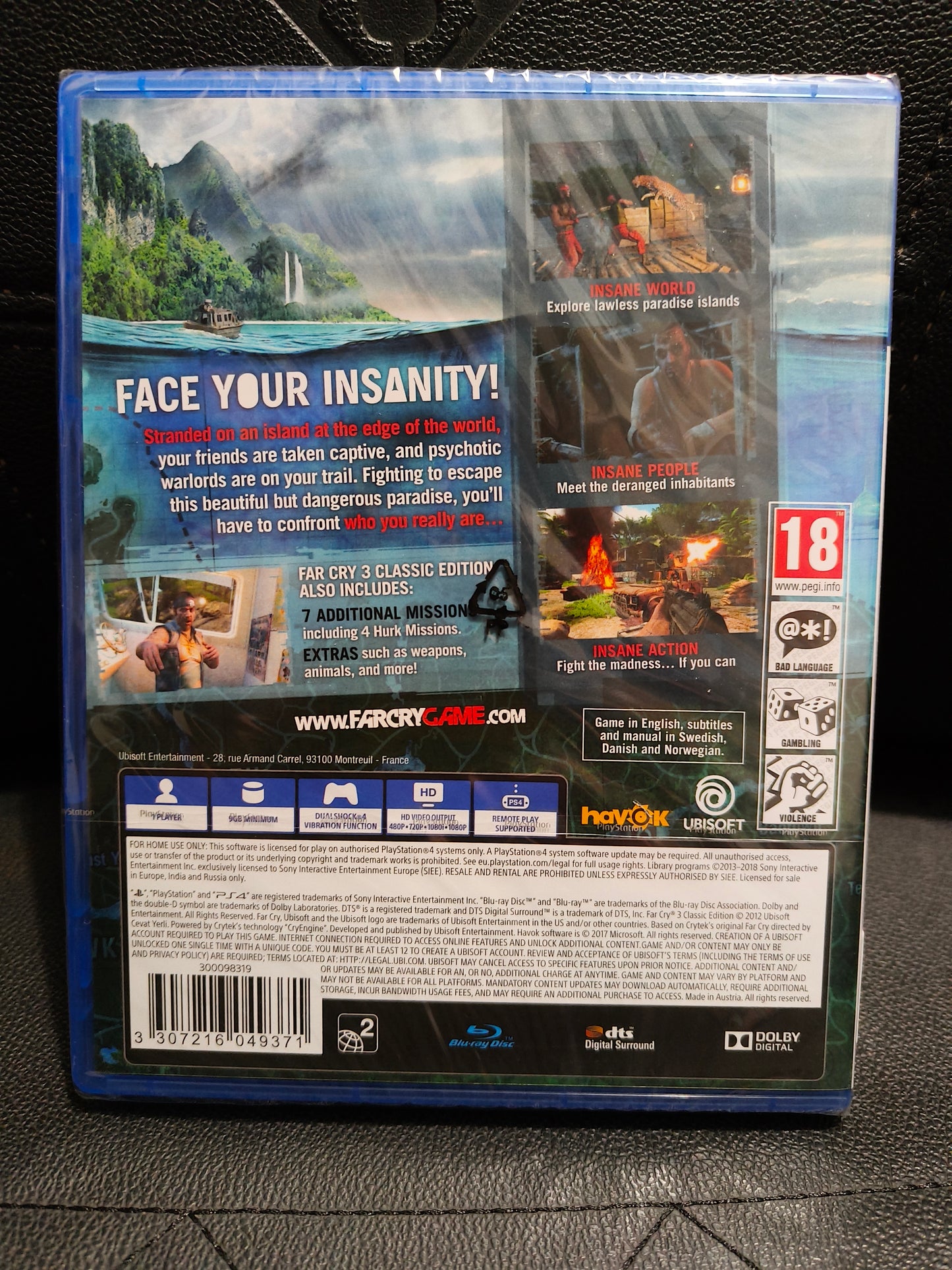 Far cry 3 ps4 sealed