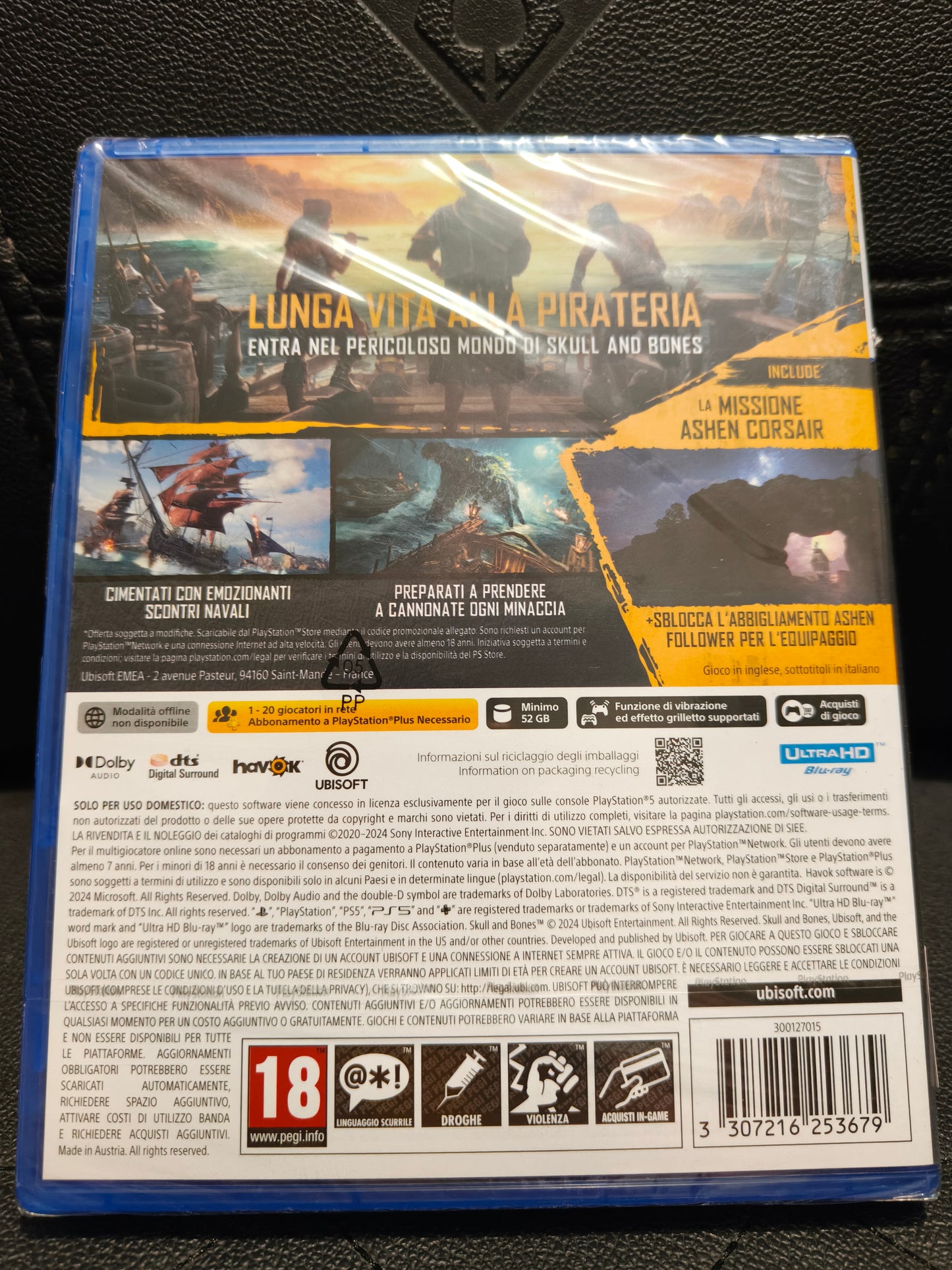 Skull and Bones ps5 sealed