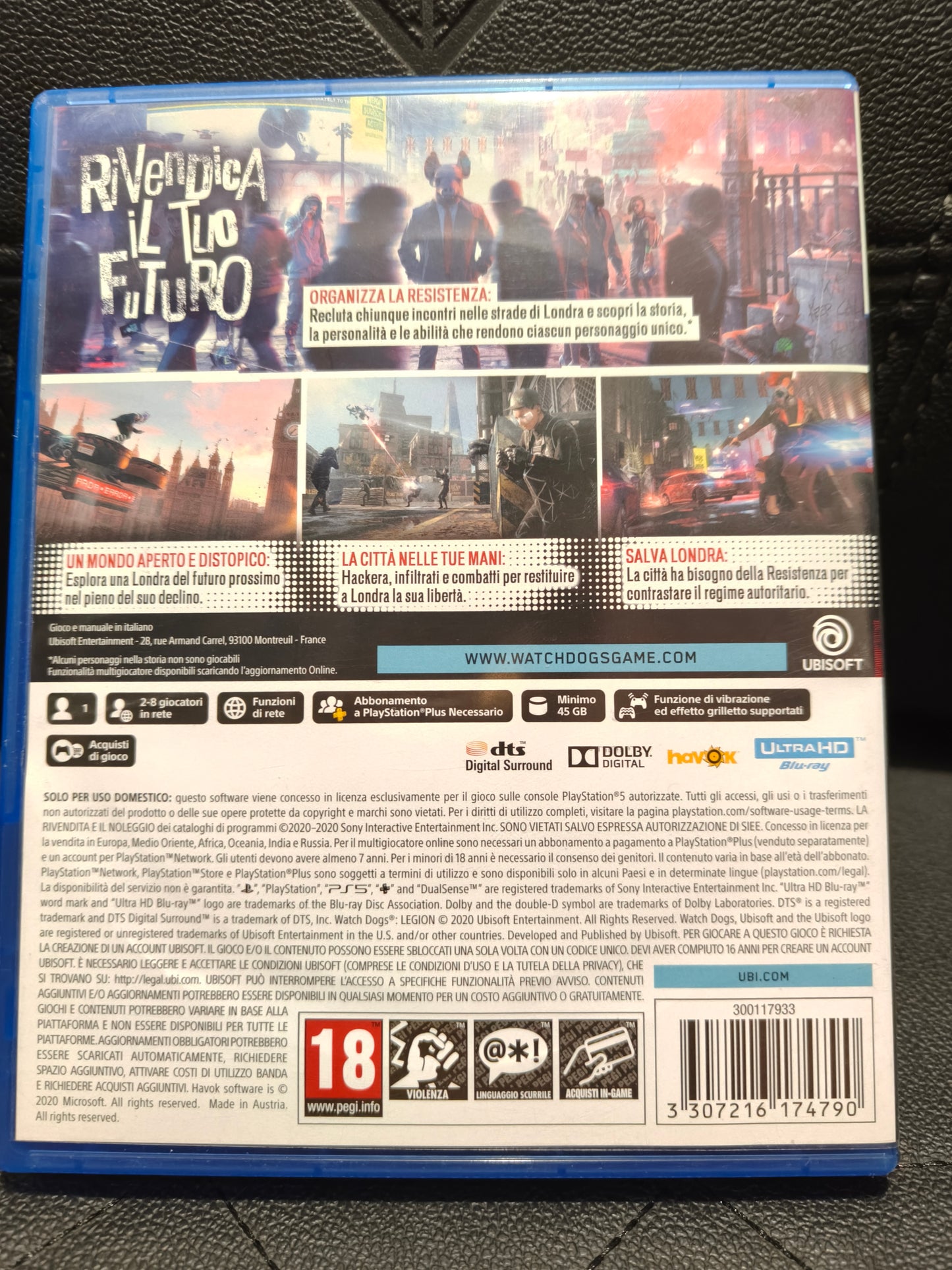 Watch dogs legion ps5