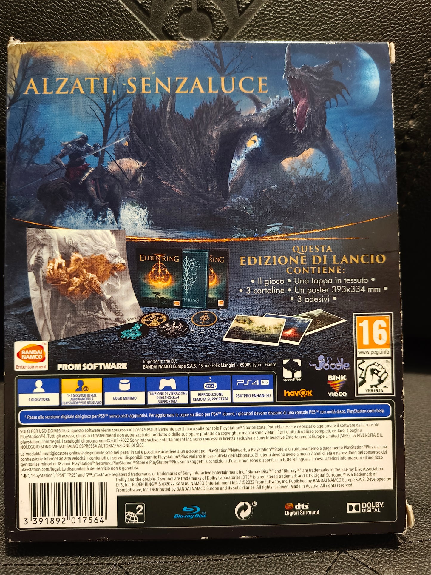 Elden ring launch edition ps4