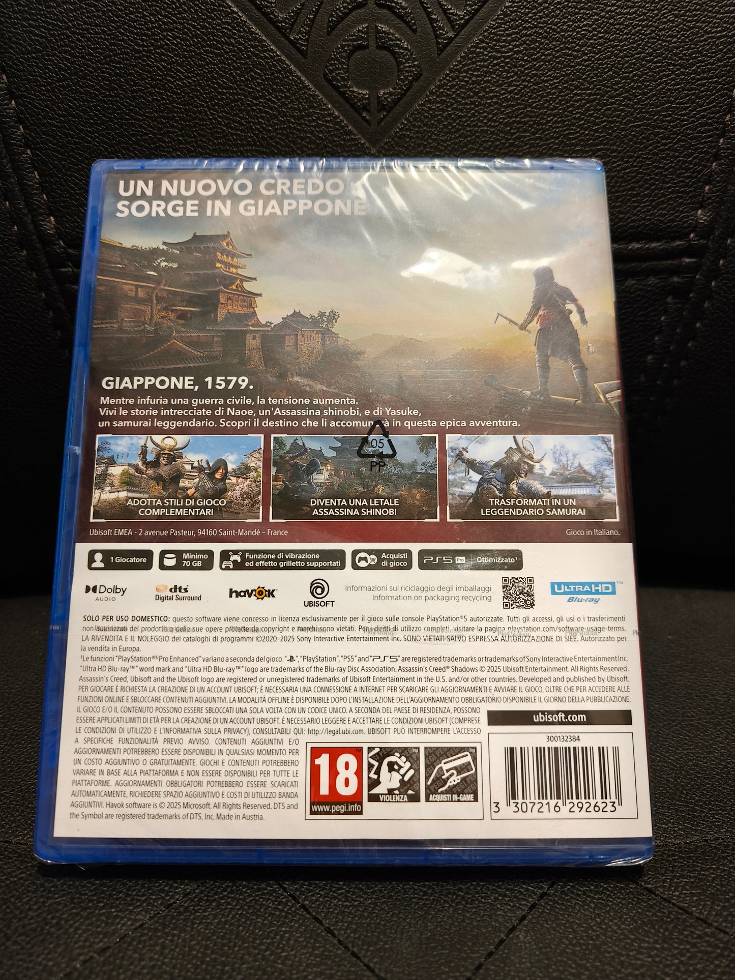 Assassin's Creed Shadows sealed ps5