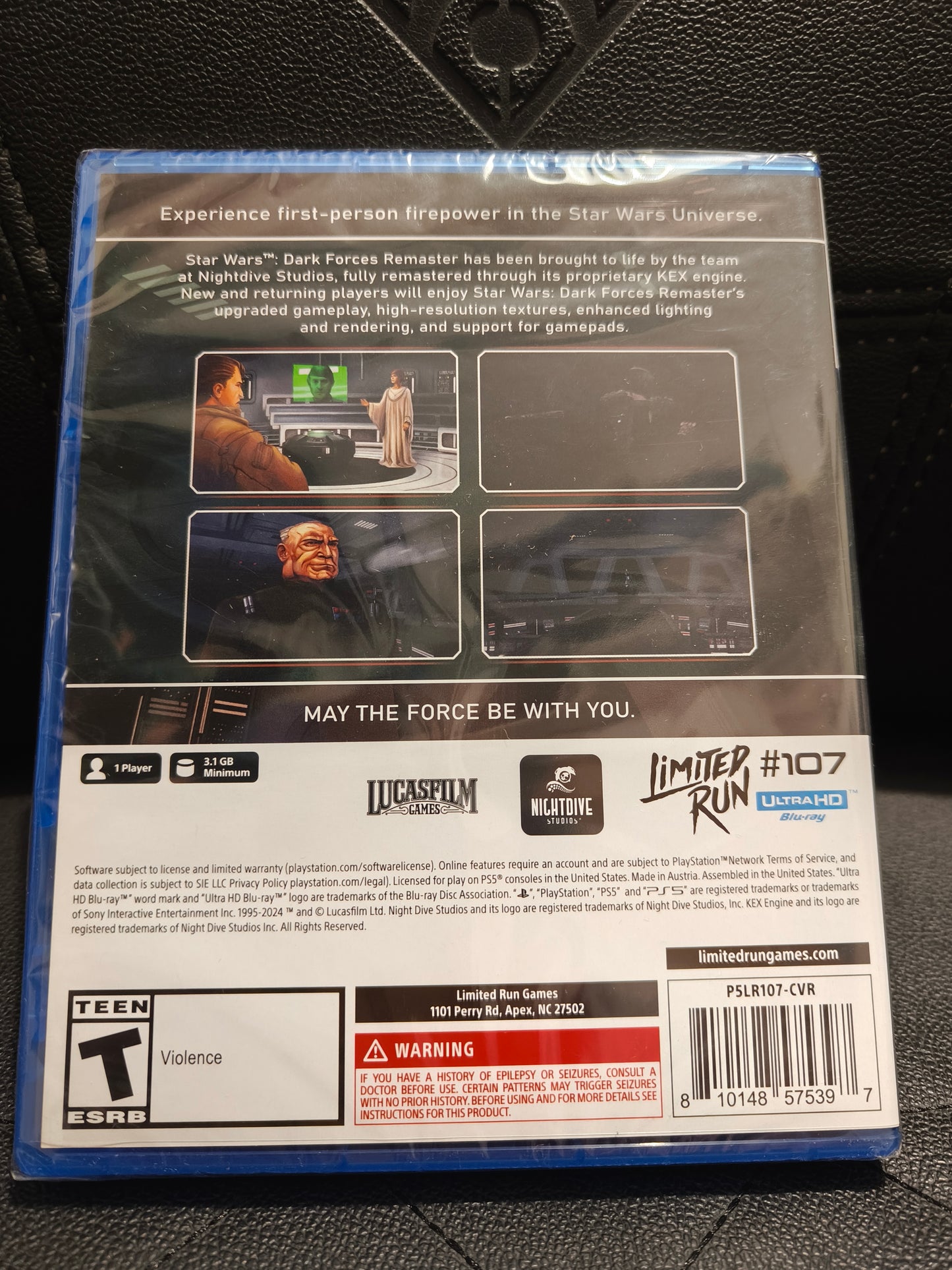 Star wars dark forces remastered ps4 sealed