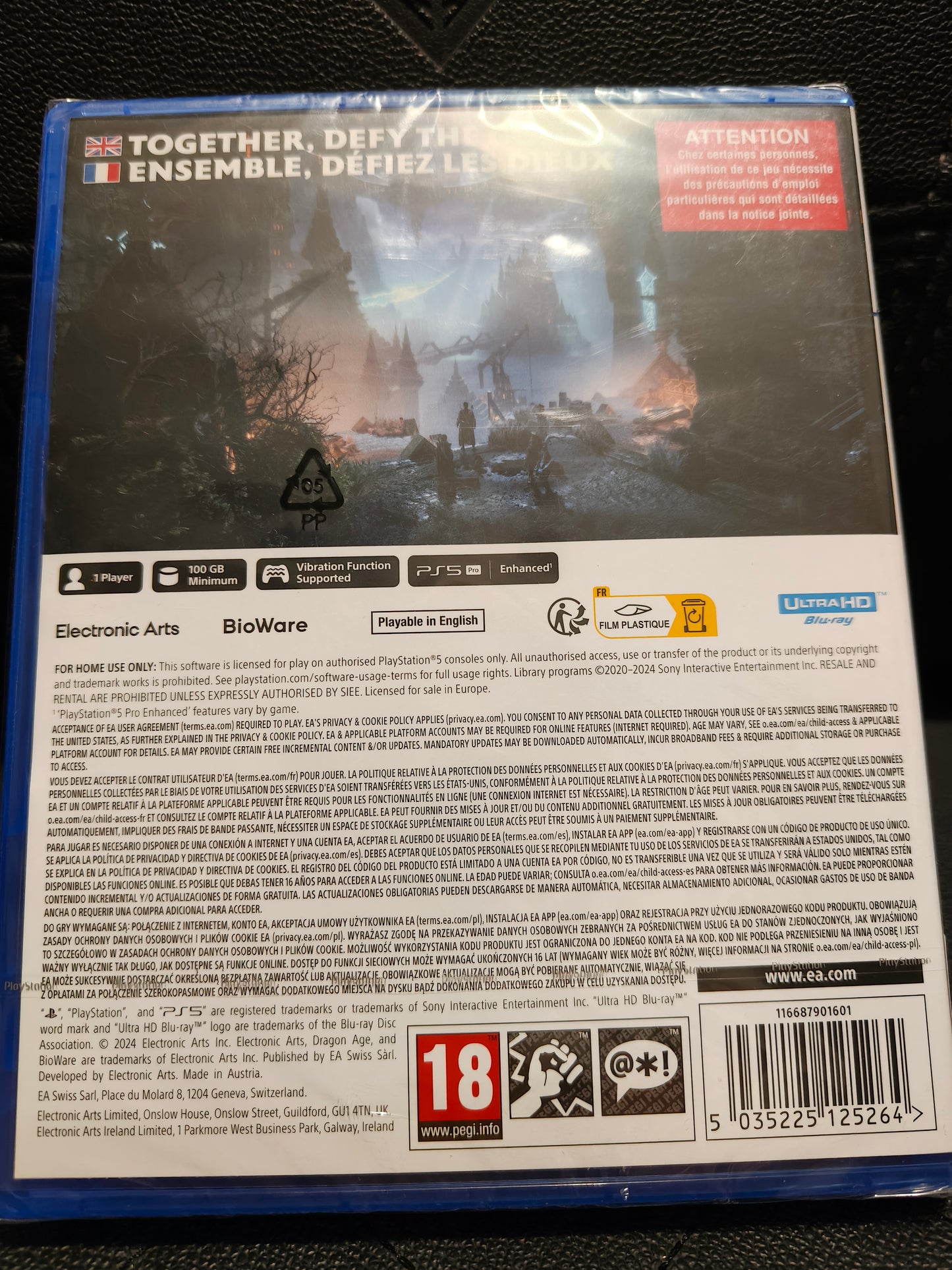 Dragon Age the veilguard ps5 sealed